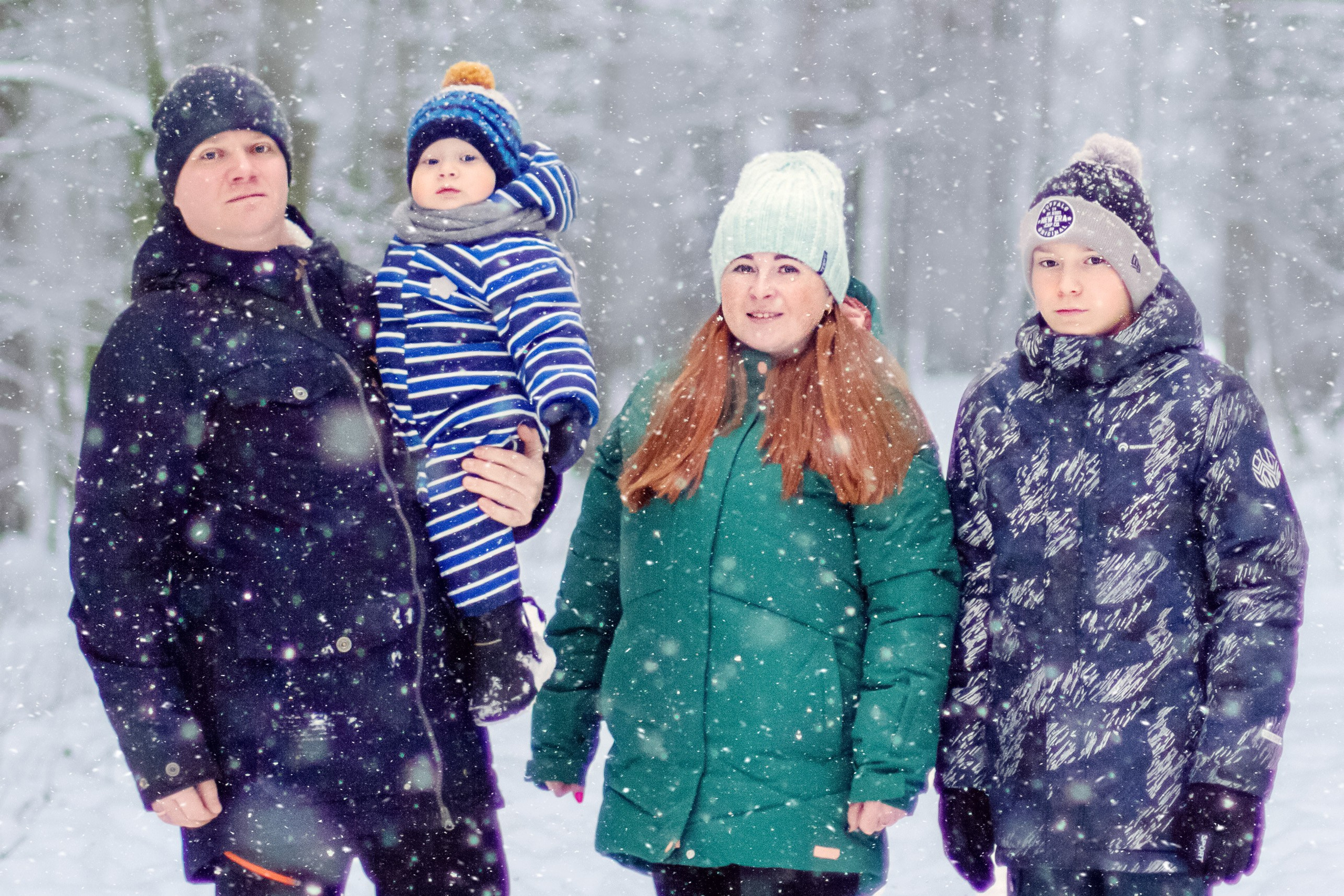 Семьи. Фотограф Оксана Потапова