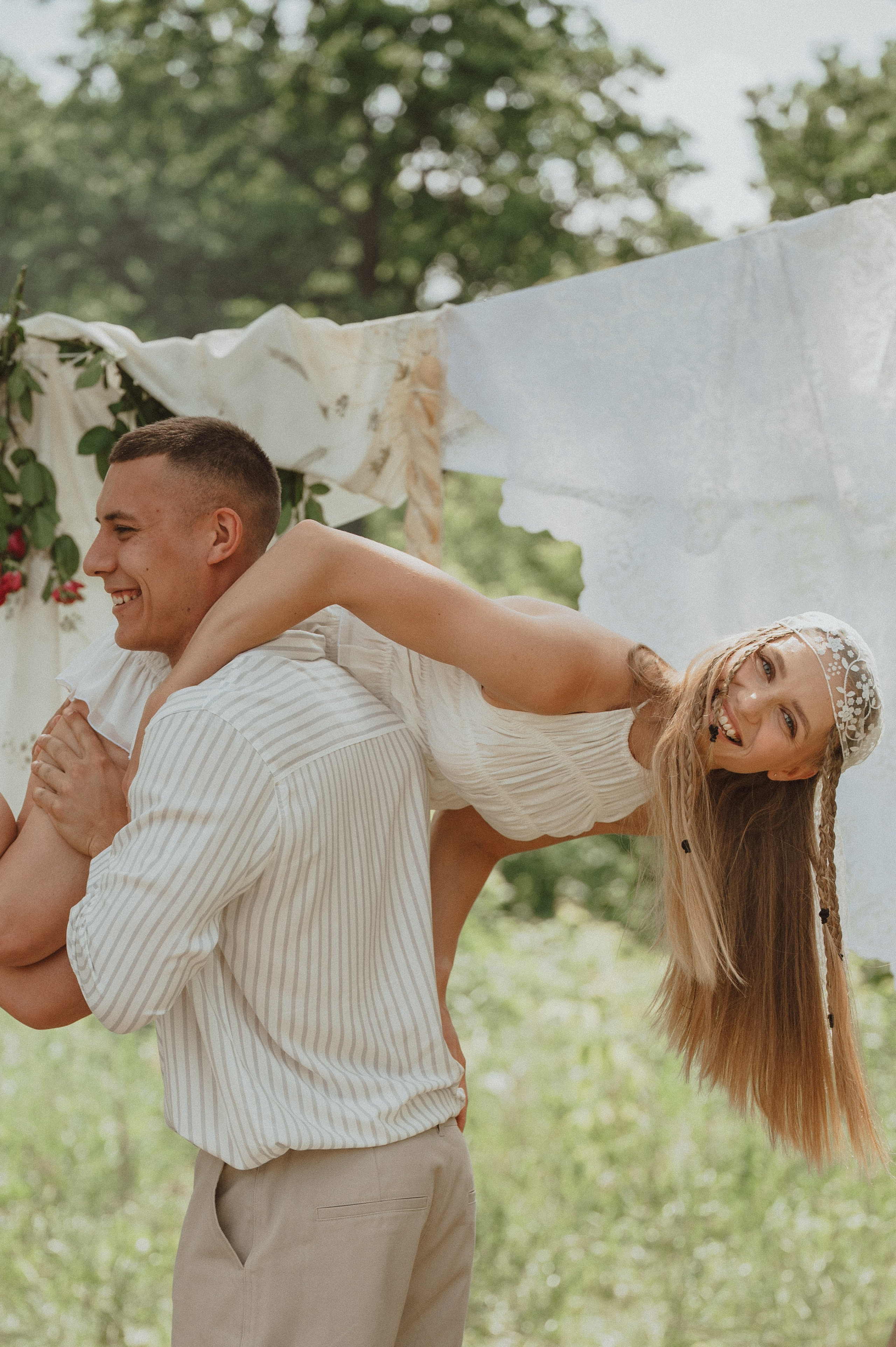 Среди ромашек