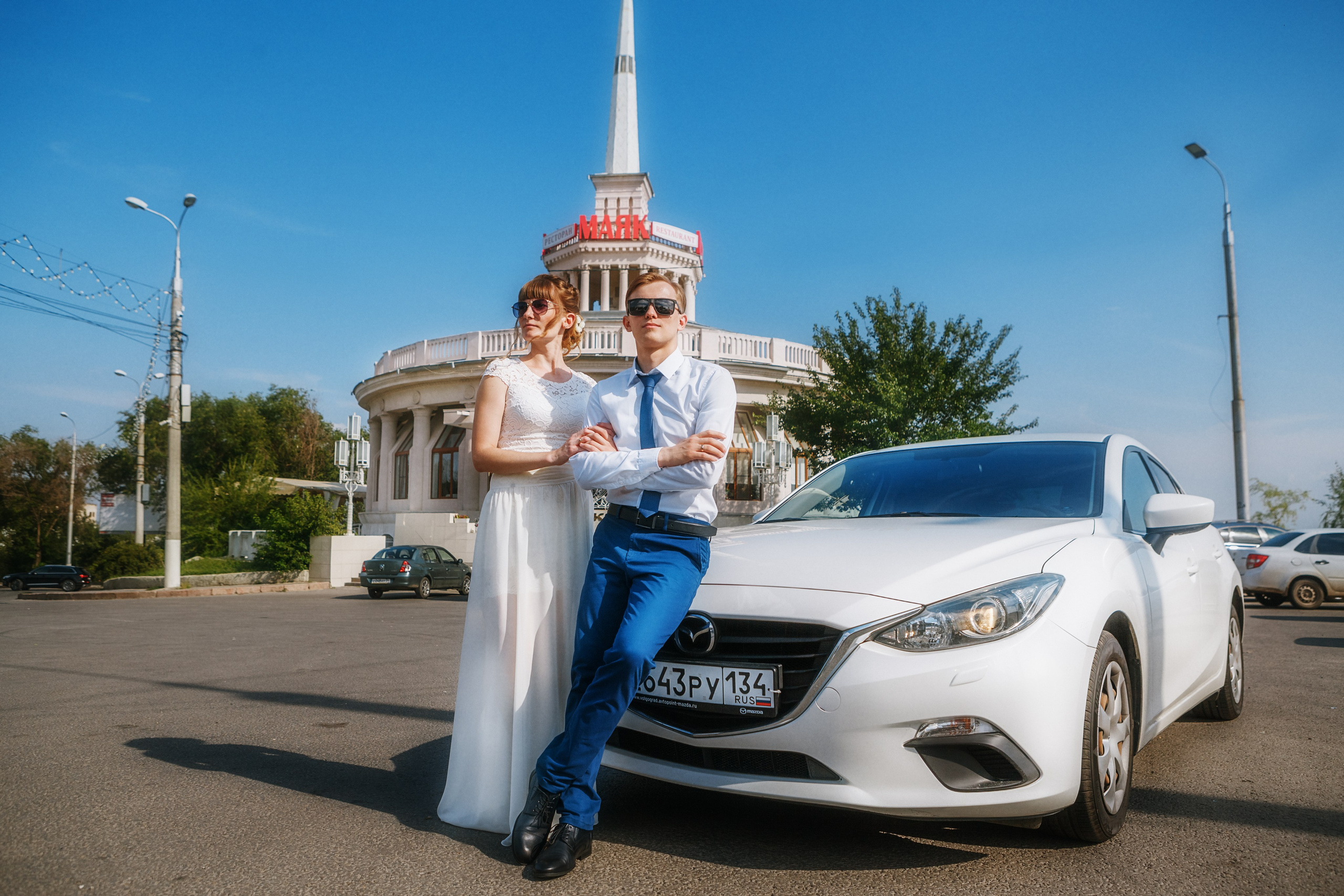 Свадебная фотосессия. Фотографы в городе Волгограде — Людмила Агеева и Алексей Околелов