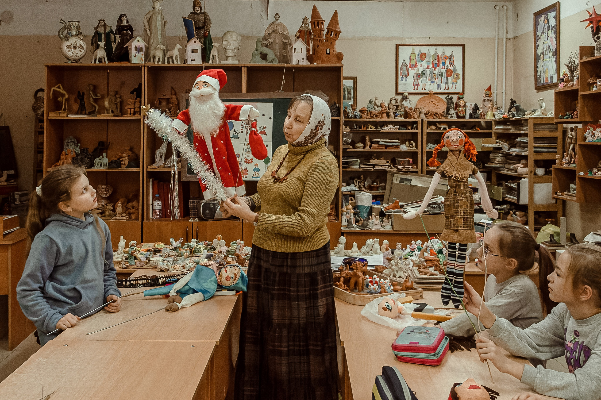 Фотосессия учебного процесса в школе