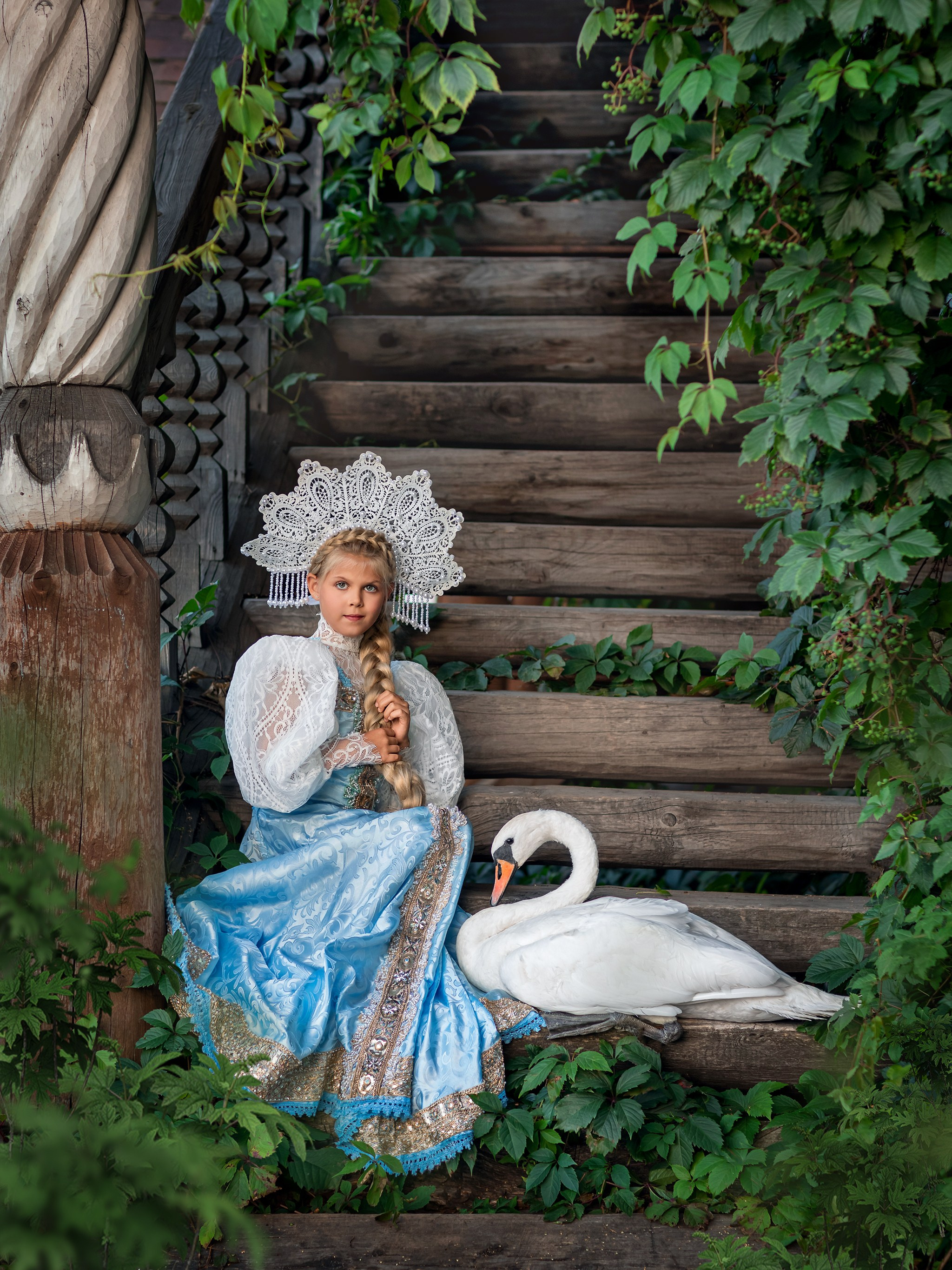 Семейная съемка с животными. Детский и семейный фотограф Елена Михайлова в Москве