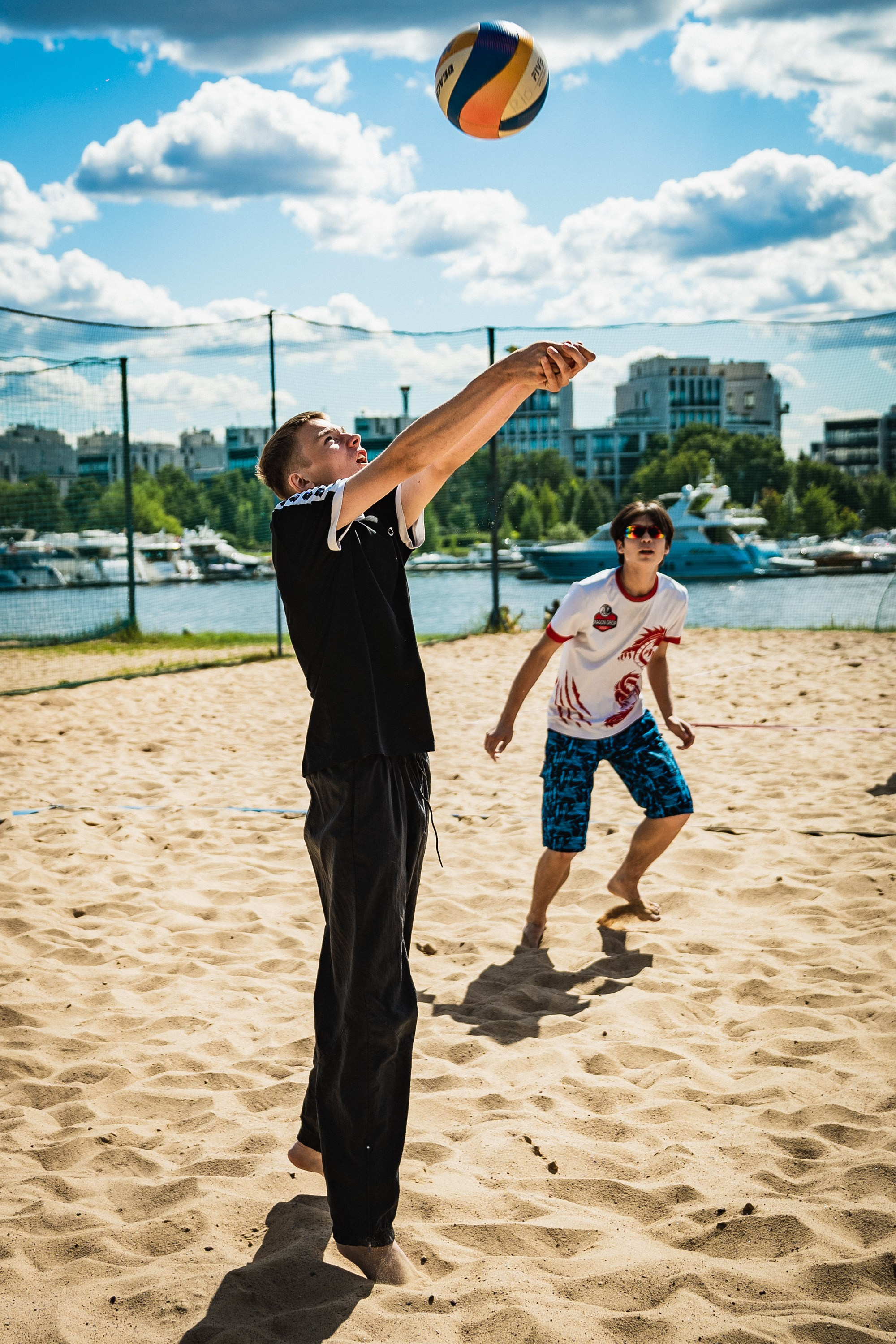 Пляжный волейбол. Репортажный и портретный фотограф в Санкт-Петербурге Пчелинов Александр