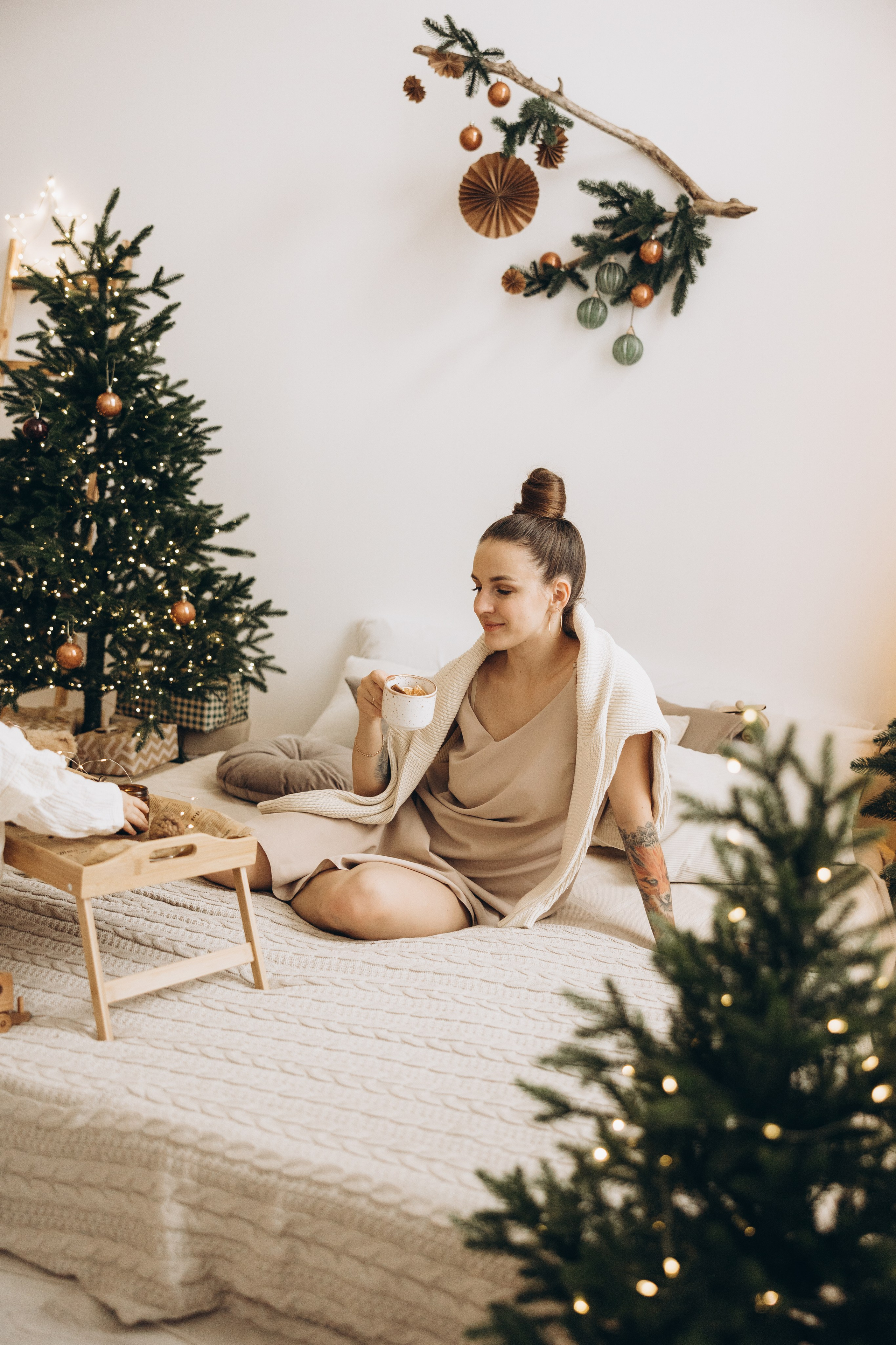 Ольга и Мирослава НГ. Семейный фотограф в Москве Виктория Ястребинская