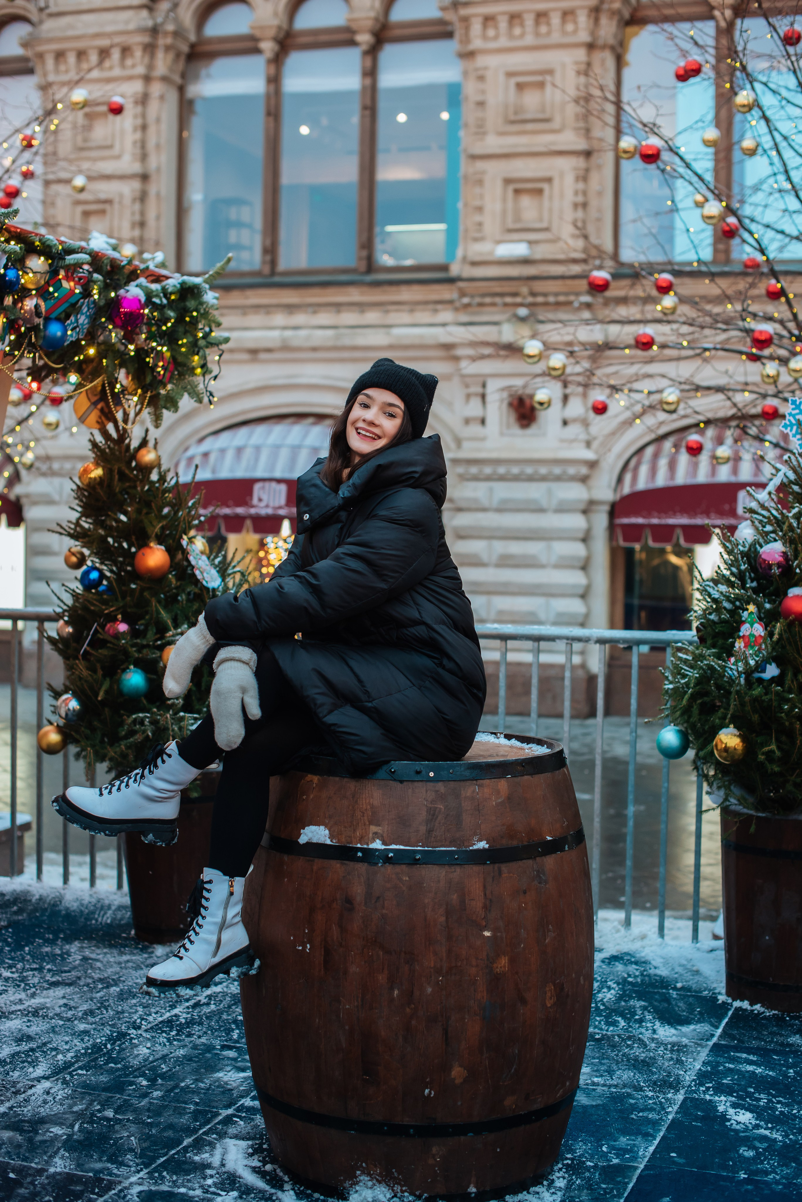 Прогулки в новогодней Москве. Фотограф Арина Агапова. Подольск, Москва https://arinafoto.wfolio.pro/