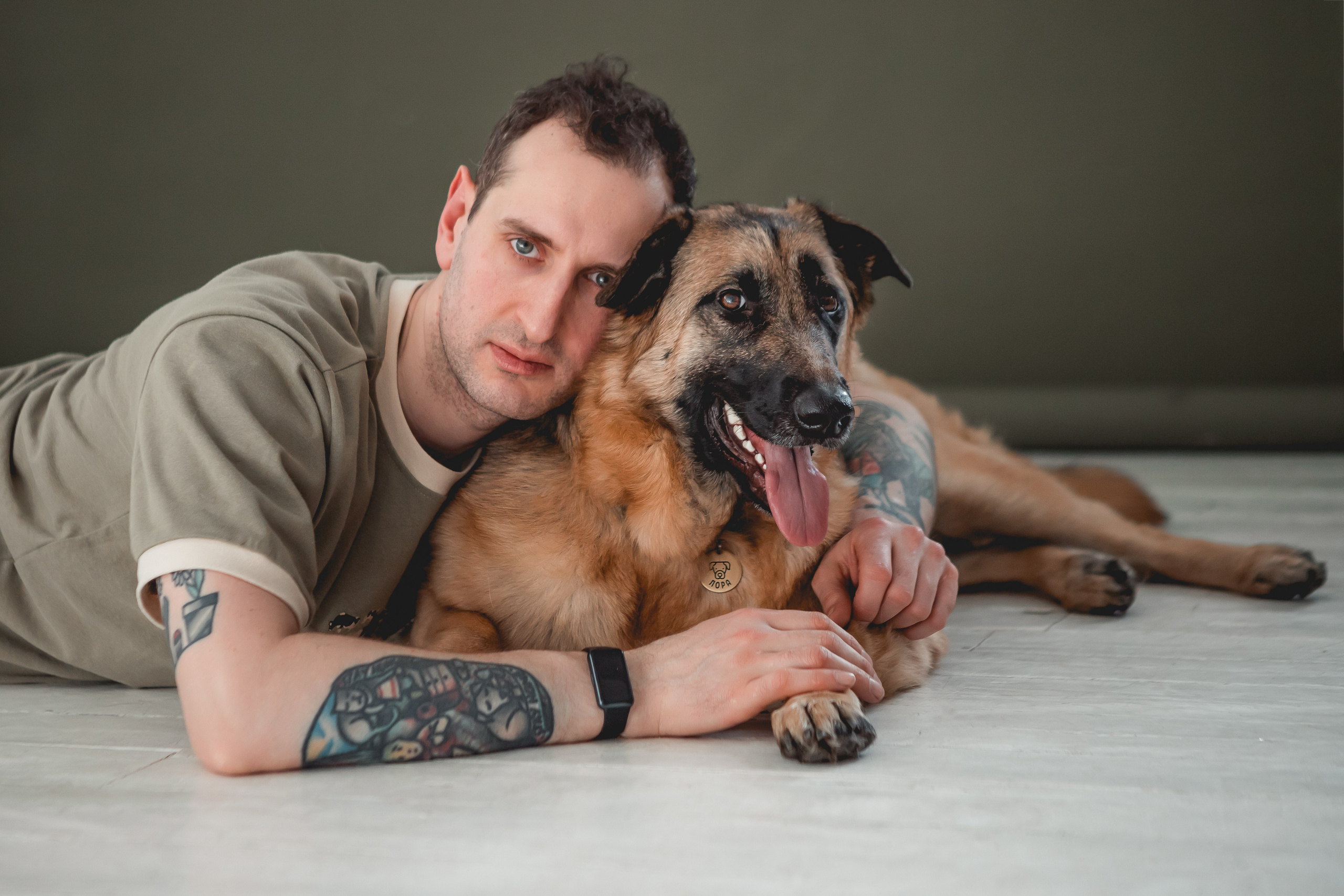 Игорь и Лора. Семейный фотограф анималист Мария Крючкова