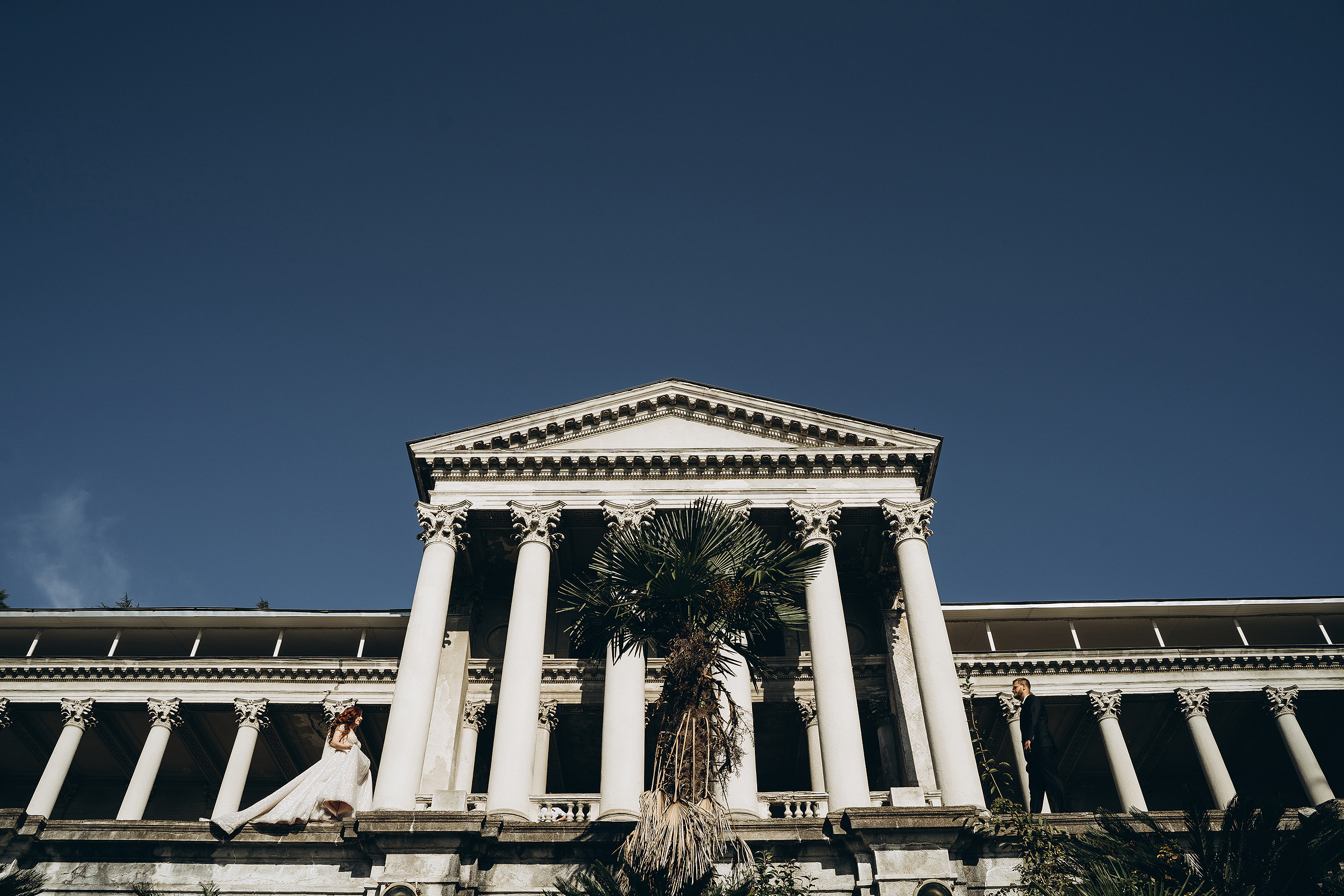 Санаторий Орджоникидзе. Свадебная съемка сочи