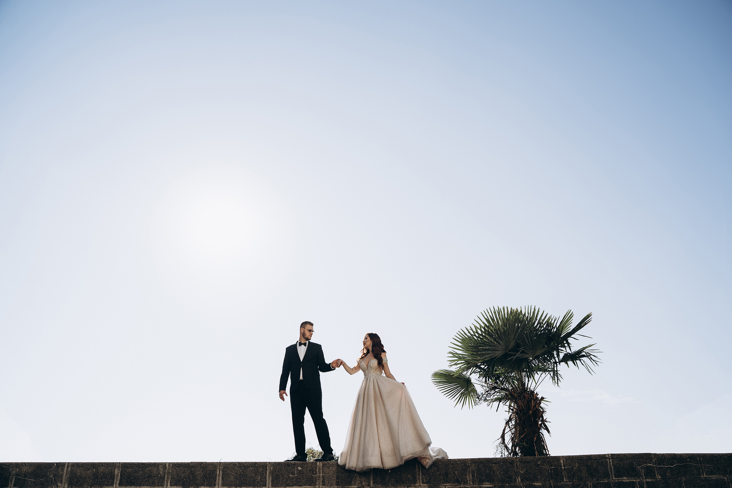 Санаторий Орджоникидзе. Свадебная съемка сочи