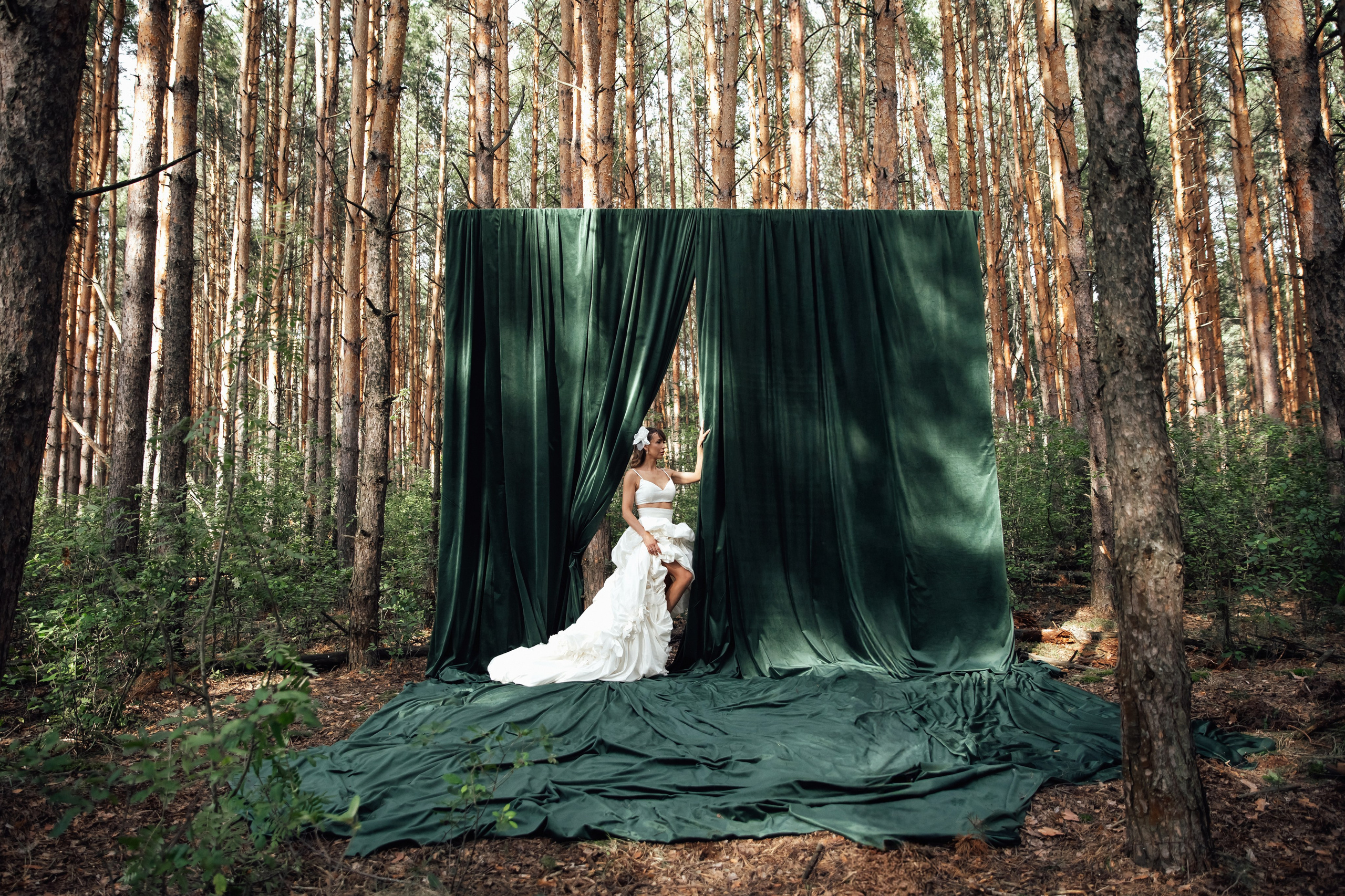 Она — шёпот леса. Фотограф Анастасия Романова Рязань