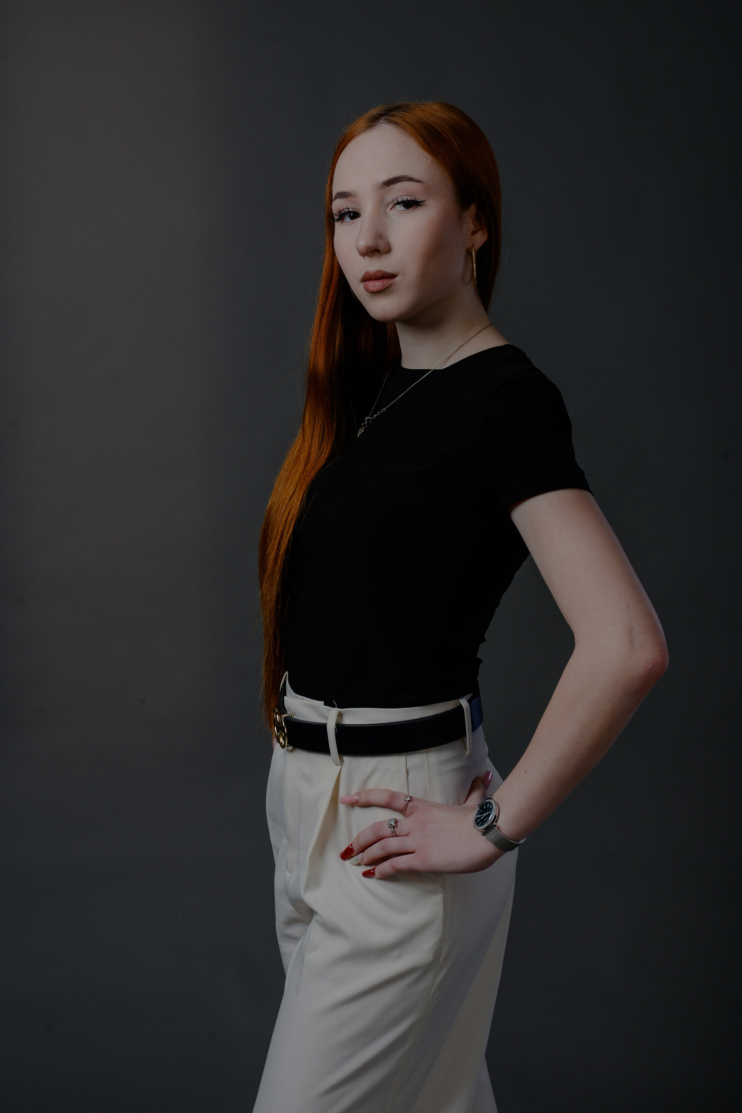 Фотосессия девушки в фотостудии «Light & Soul» I Нижний Новгород. Кадры с фотосессии очаровательной Анастасии И 002