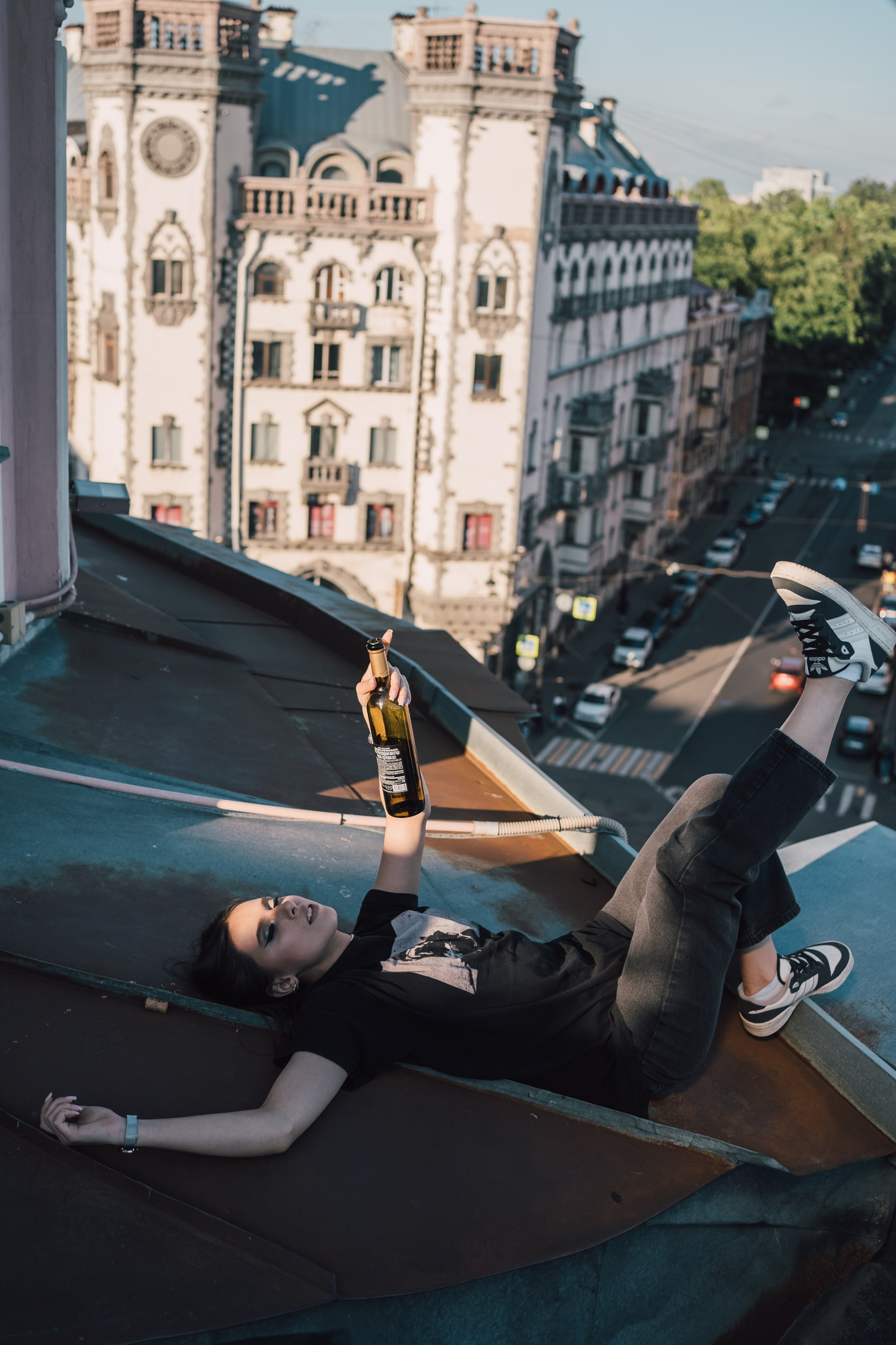 На крыше. Репортажный фотограф в Санкт-Петербурге. Фотограф на мероприятие в СПБ