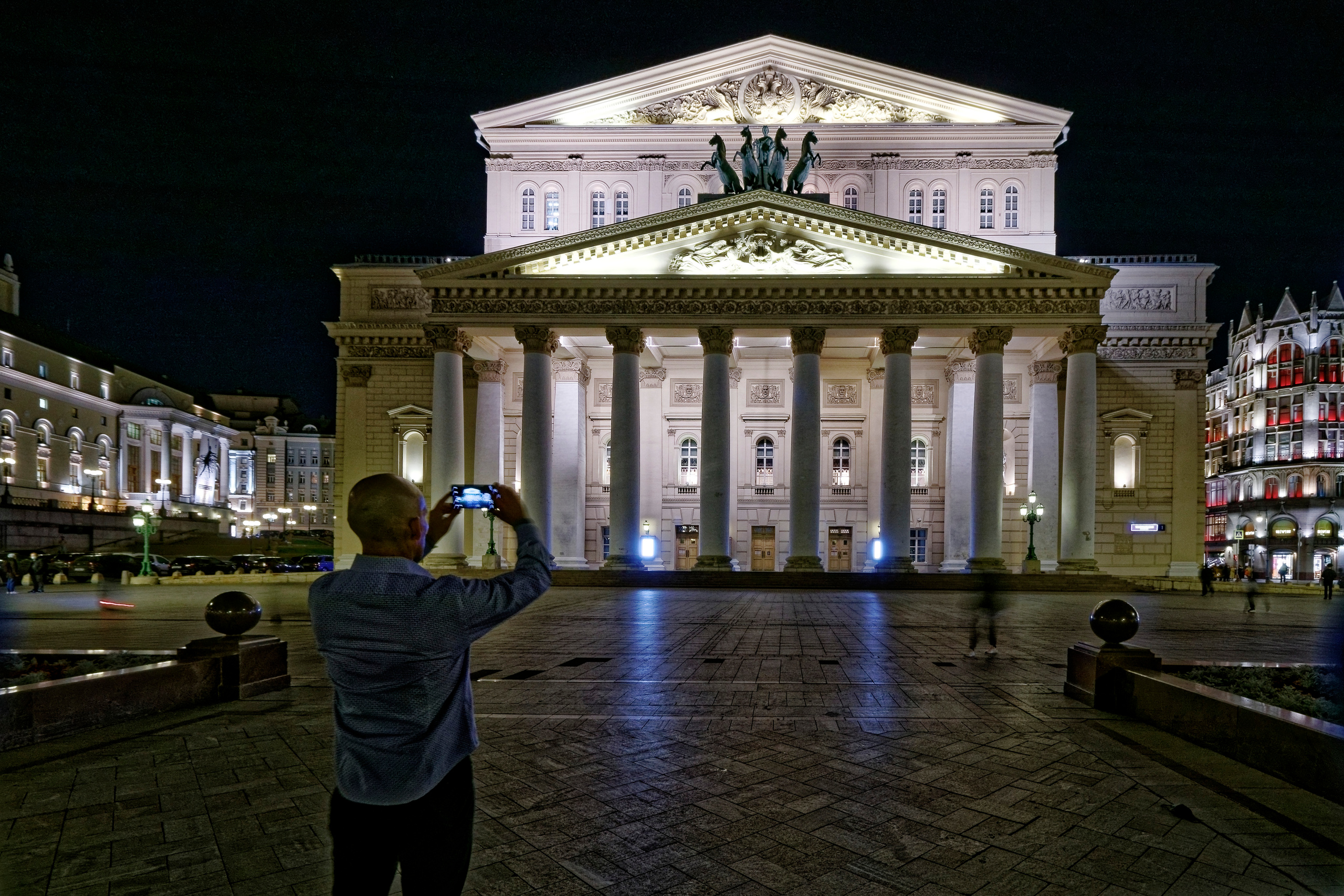 Большой театр. Фотограф Владимир Роля