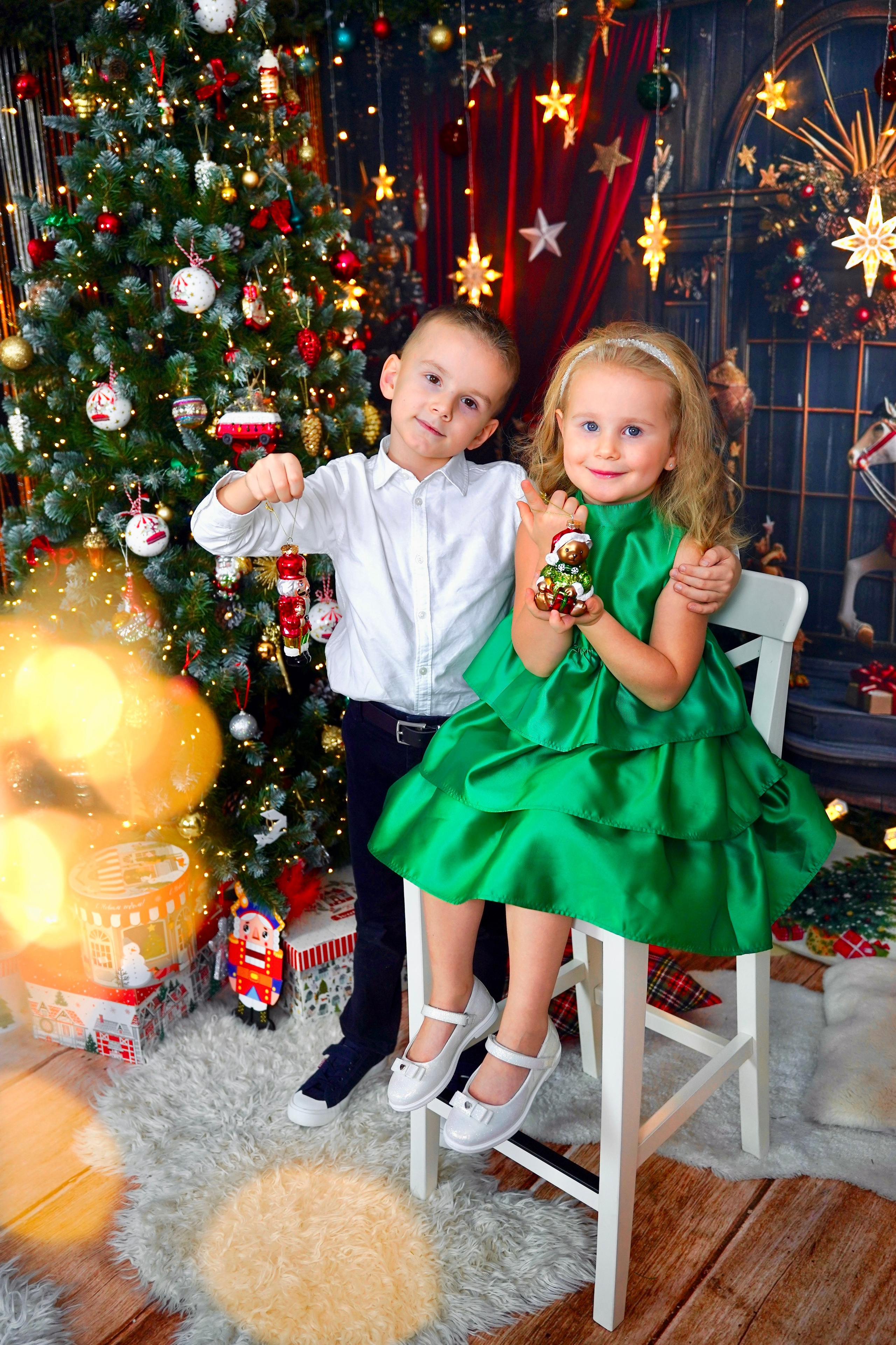 Новогодний фотопроект 2025 № 4. Семейный и детский фотограф Александра Гвоздикова