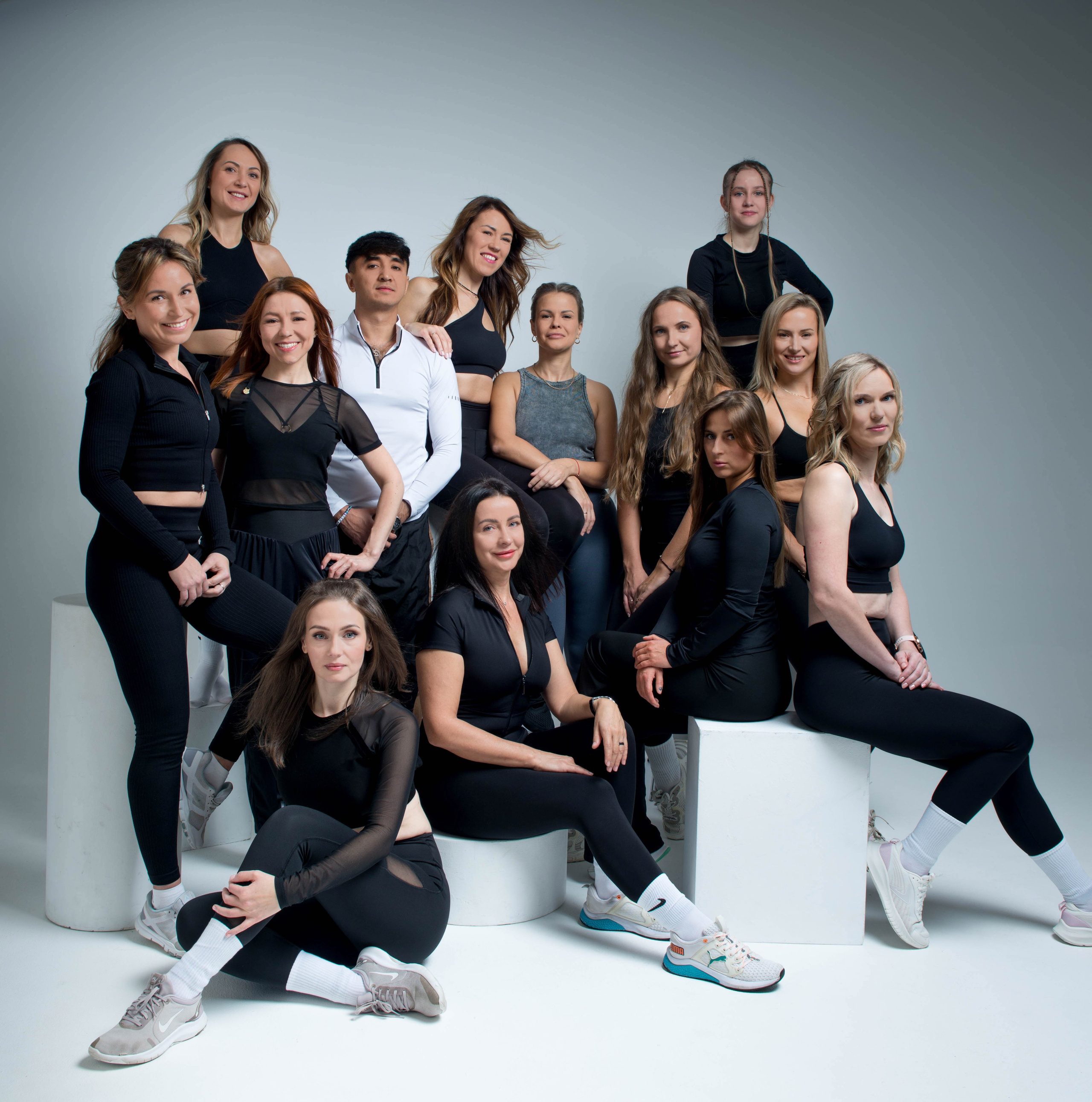 GoFit_фитнес команда контент съёмка. Фотограф Санкт-Петербург