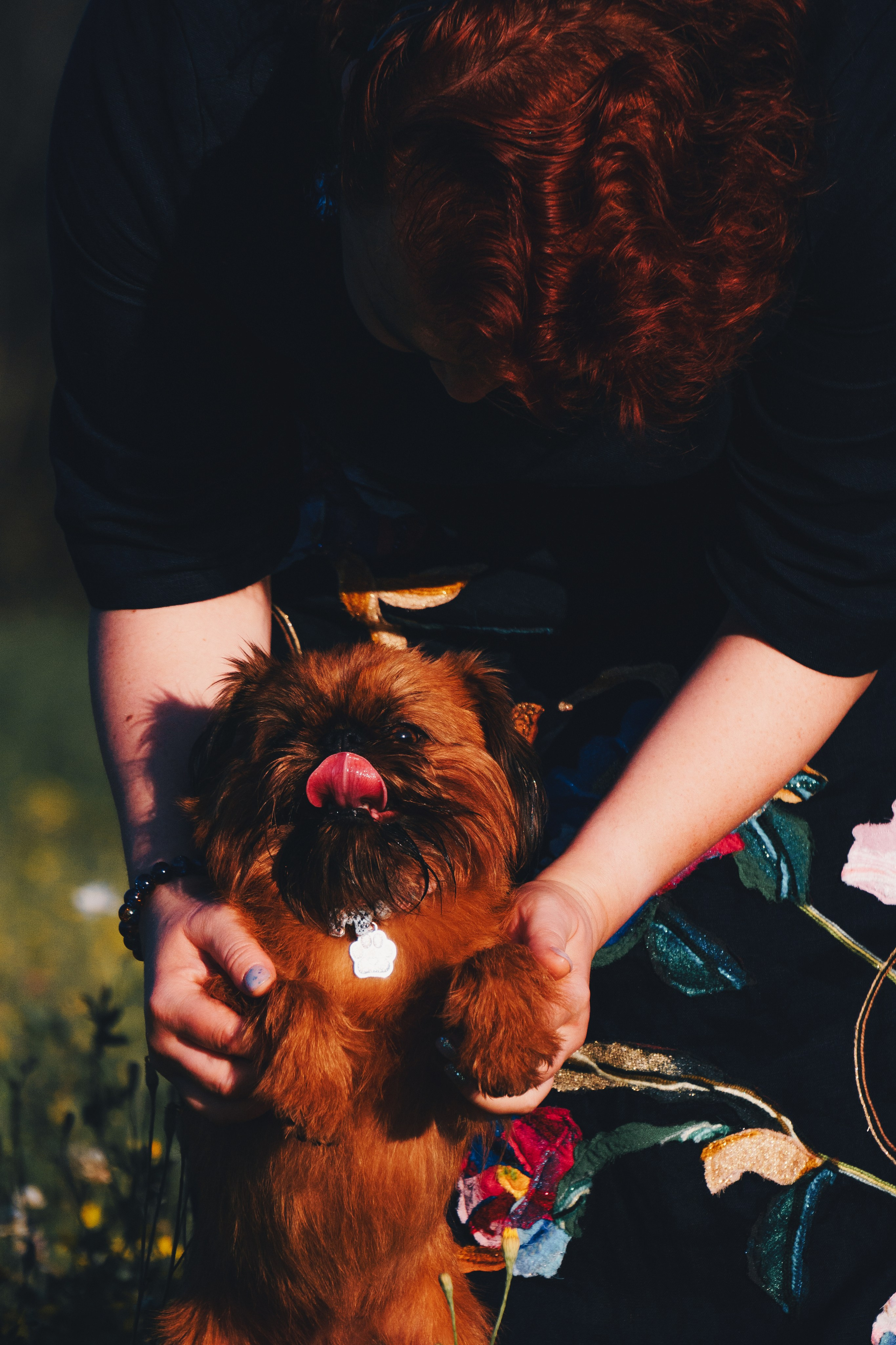 Катя и Яшма. Фотограф-анималист Ксения Воробьева, Москва