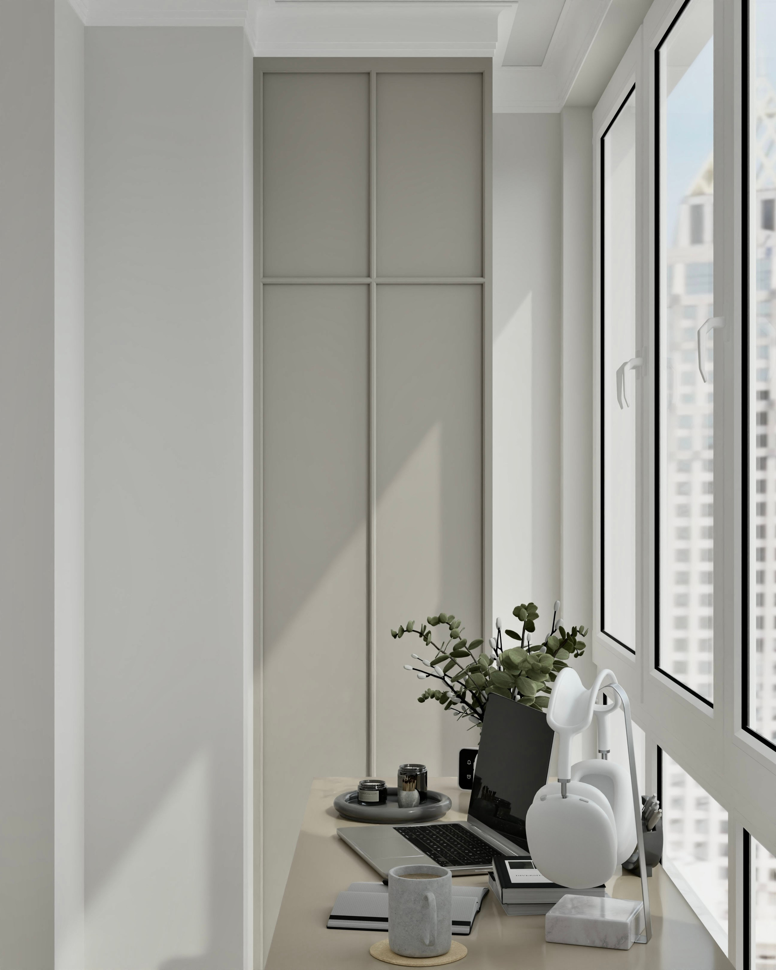 Однокомнатная квартира — 34 м². DMDesign — студия дизайна интерьеров