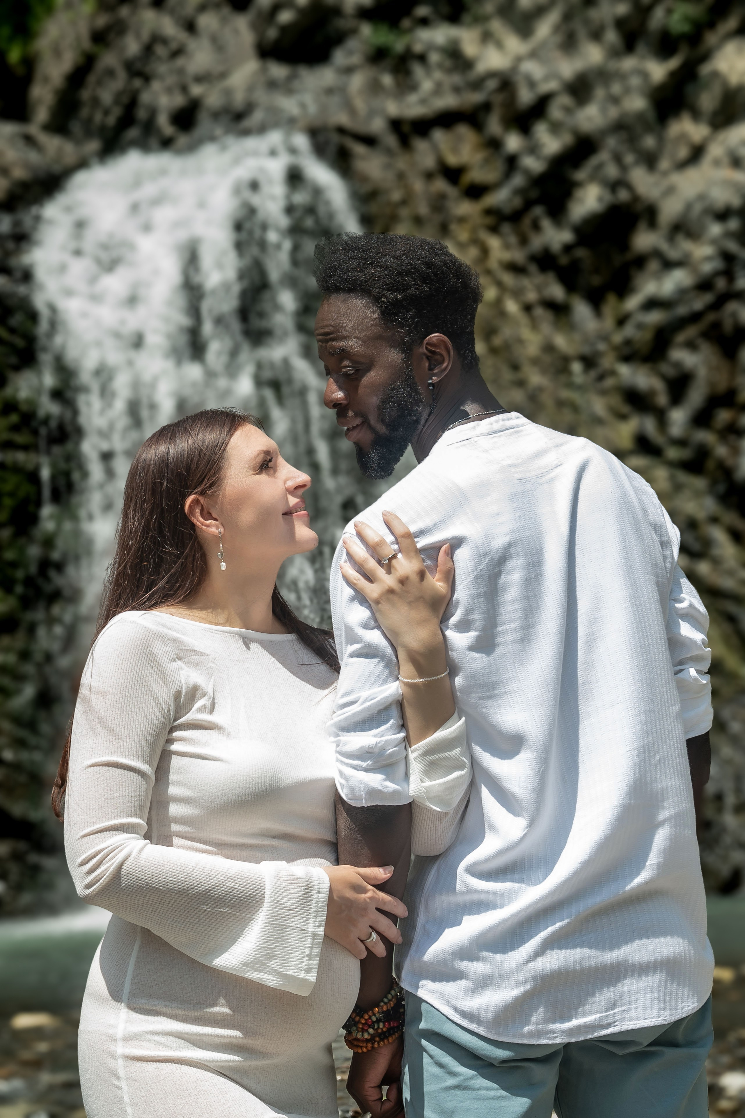 Тьерри и Светлана водопады. Наталья Слесаренко фотограф в Сочи