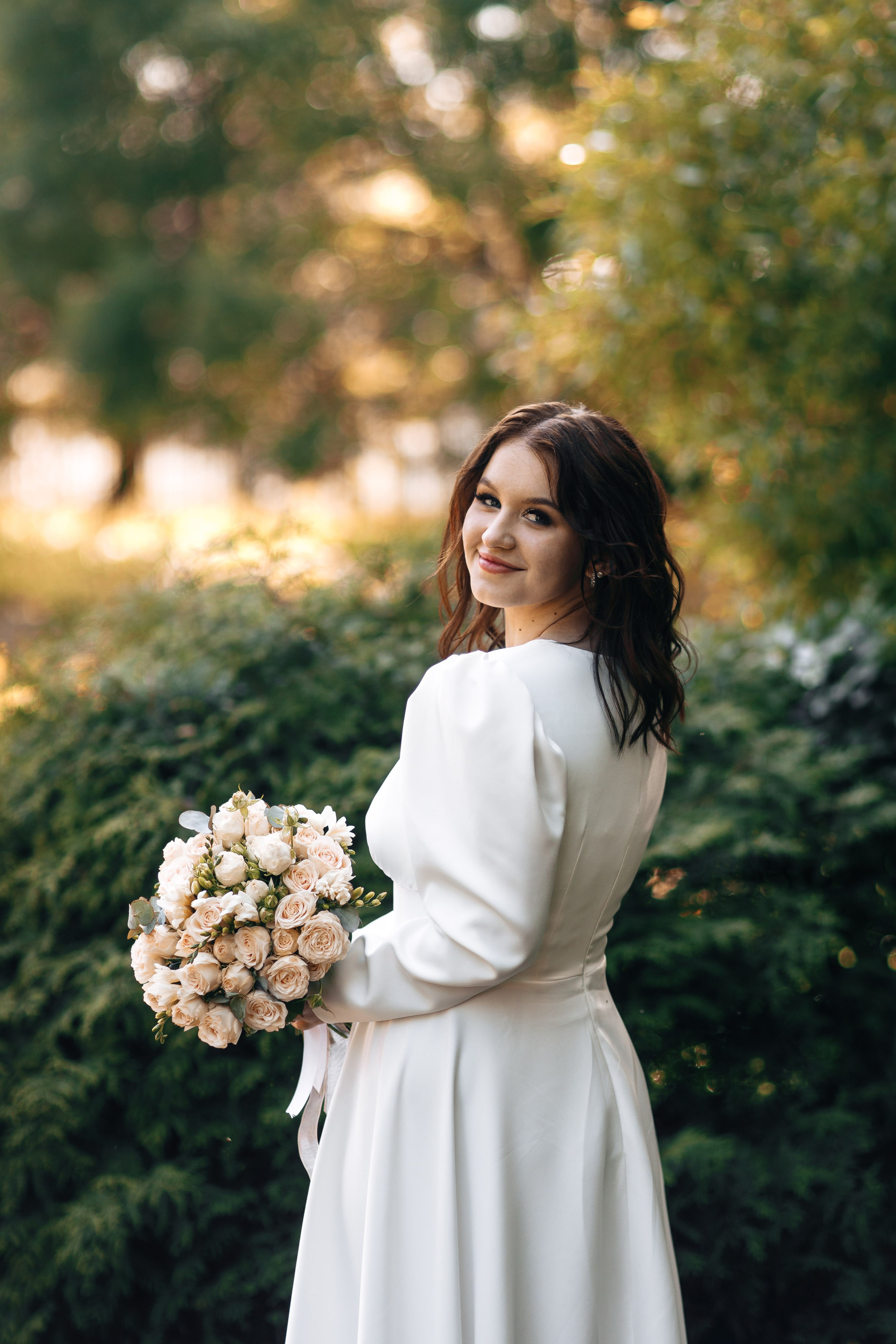 Свадебная прогулка в Смоленске. Свадебный фотограф Вашкевич Денис