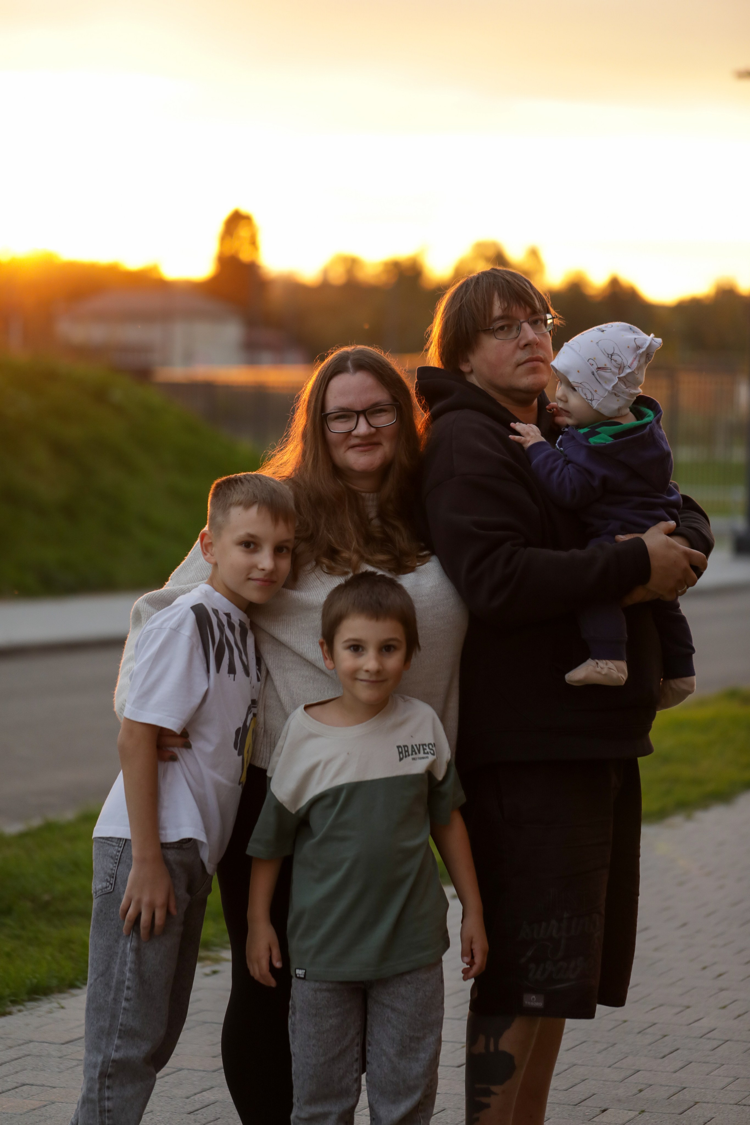 Семья Марины. Фотограф Ксения Есенина Москва