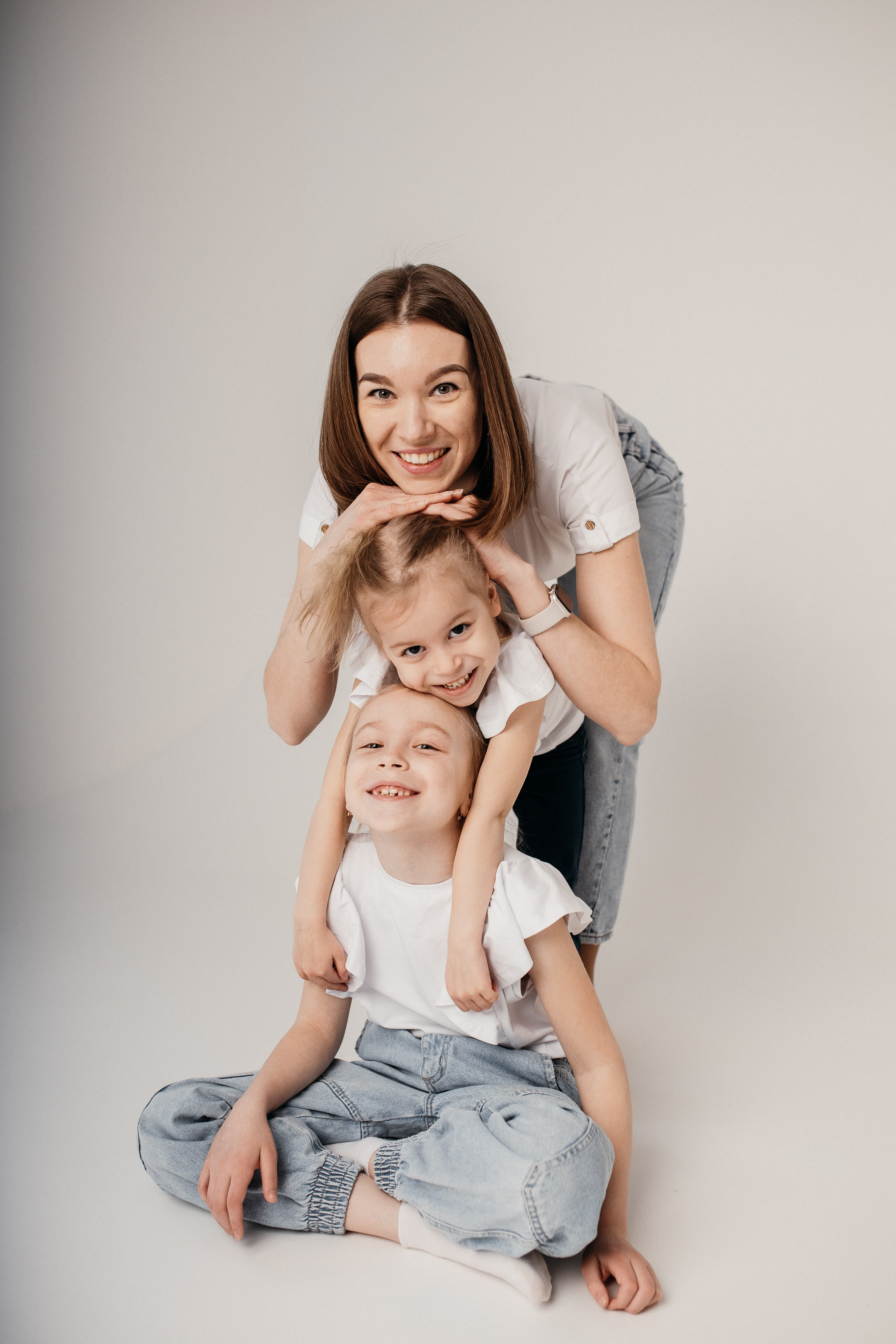 Настя, Соня и Алиса. Семейный фотограф Трусова Евгения в Екатеринбурге