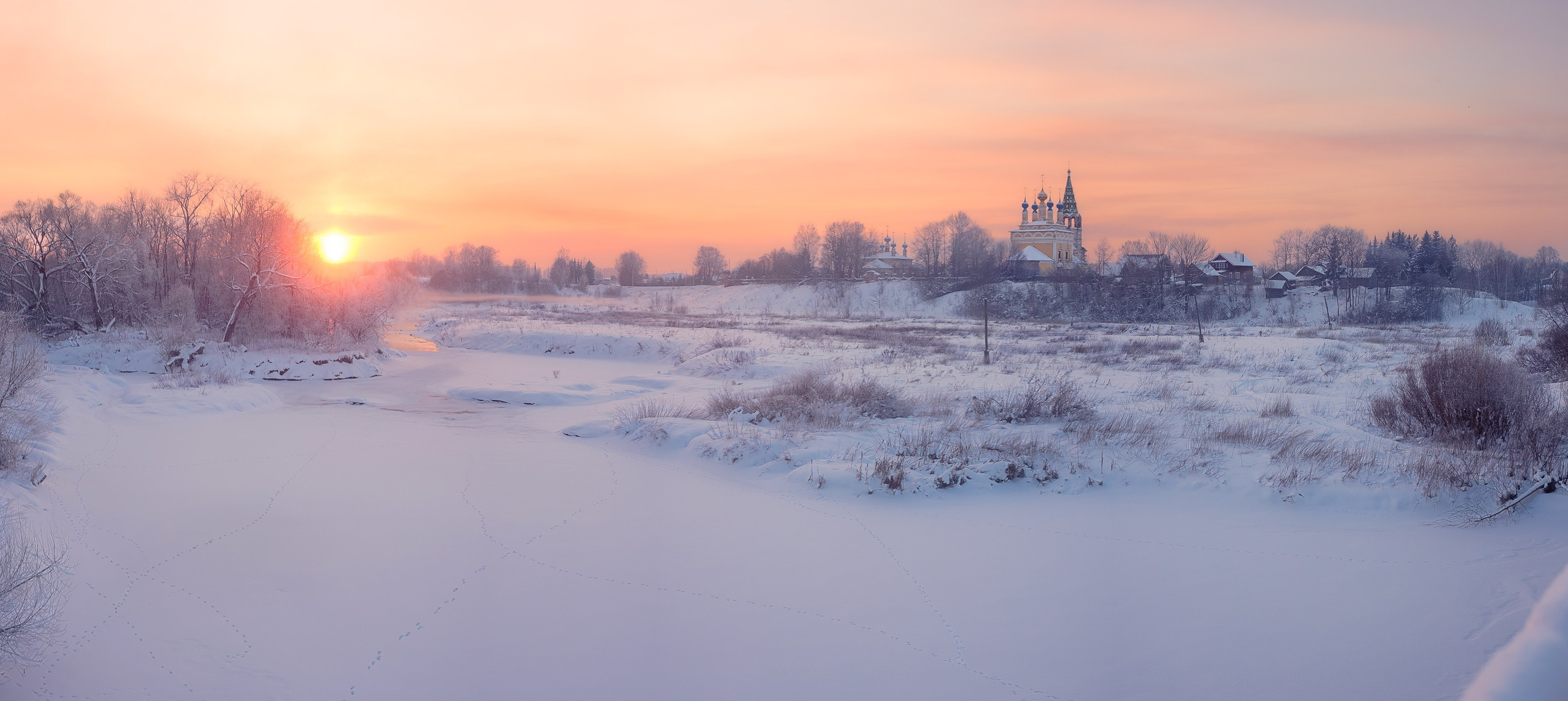 Деревенский пейзаж. Владимир Петухов — фотограф в г. Кинешма. Оператор FPV