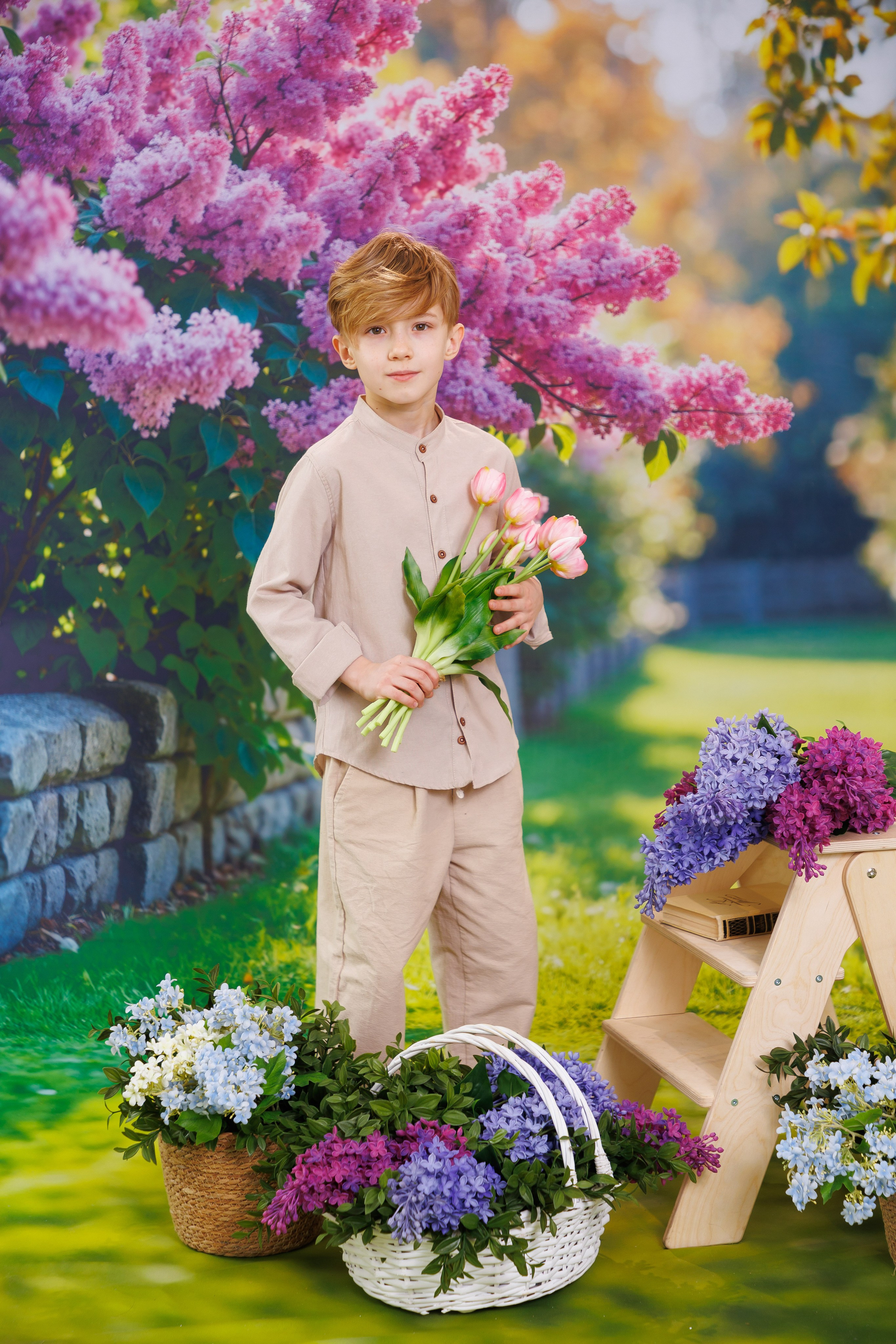 Сирень. Детская фотостудия Москва