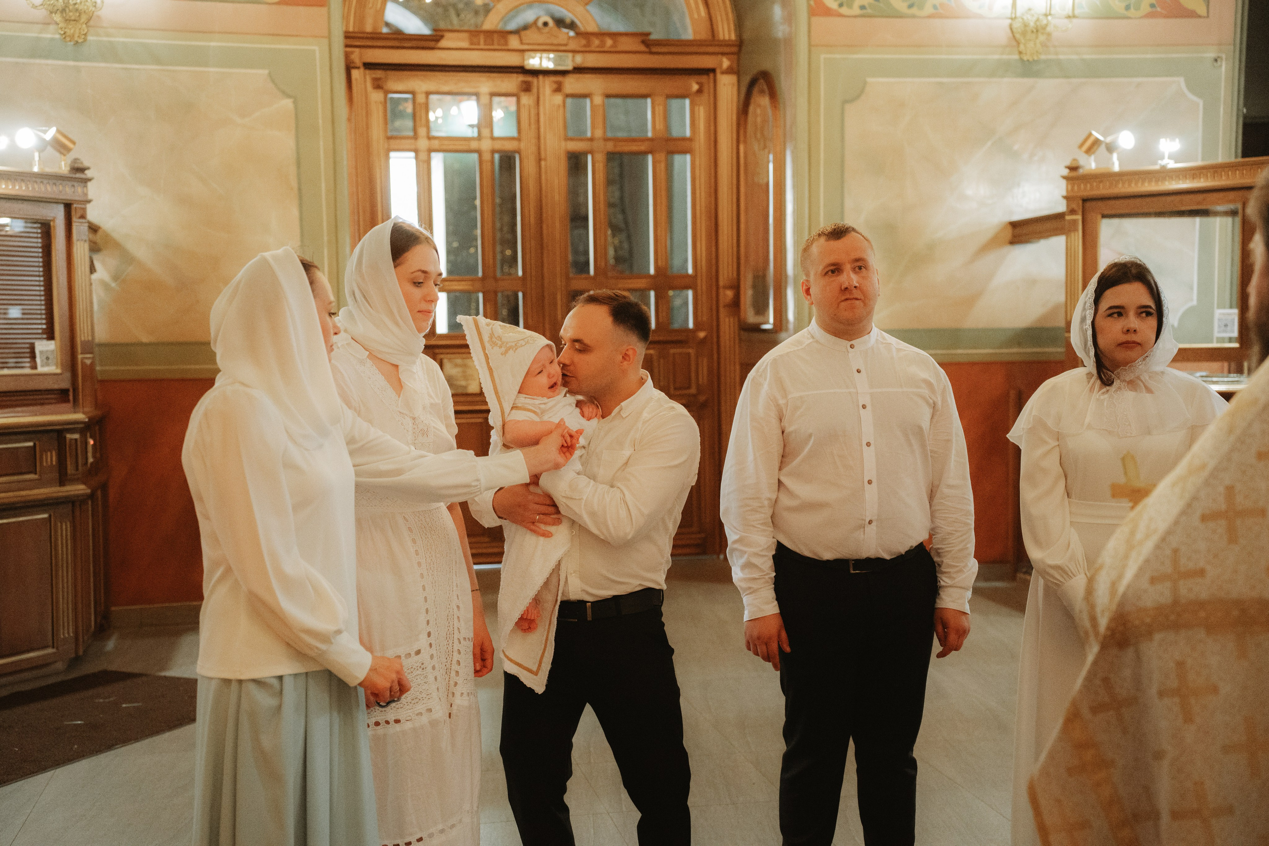 Крещение Матвея. Семейный фотограф • Домашние съемки в Нижнем Новгороде
