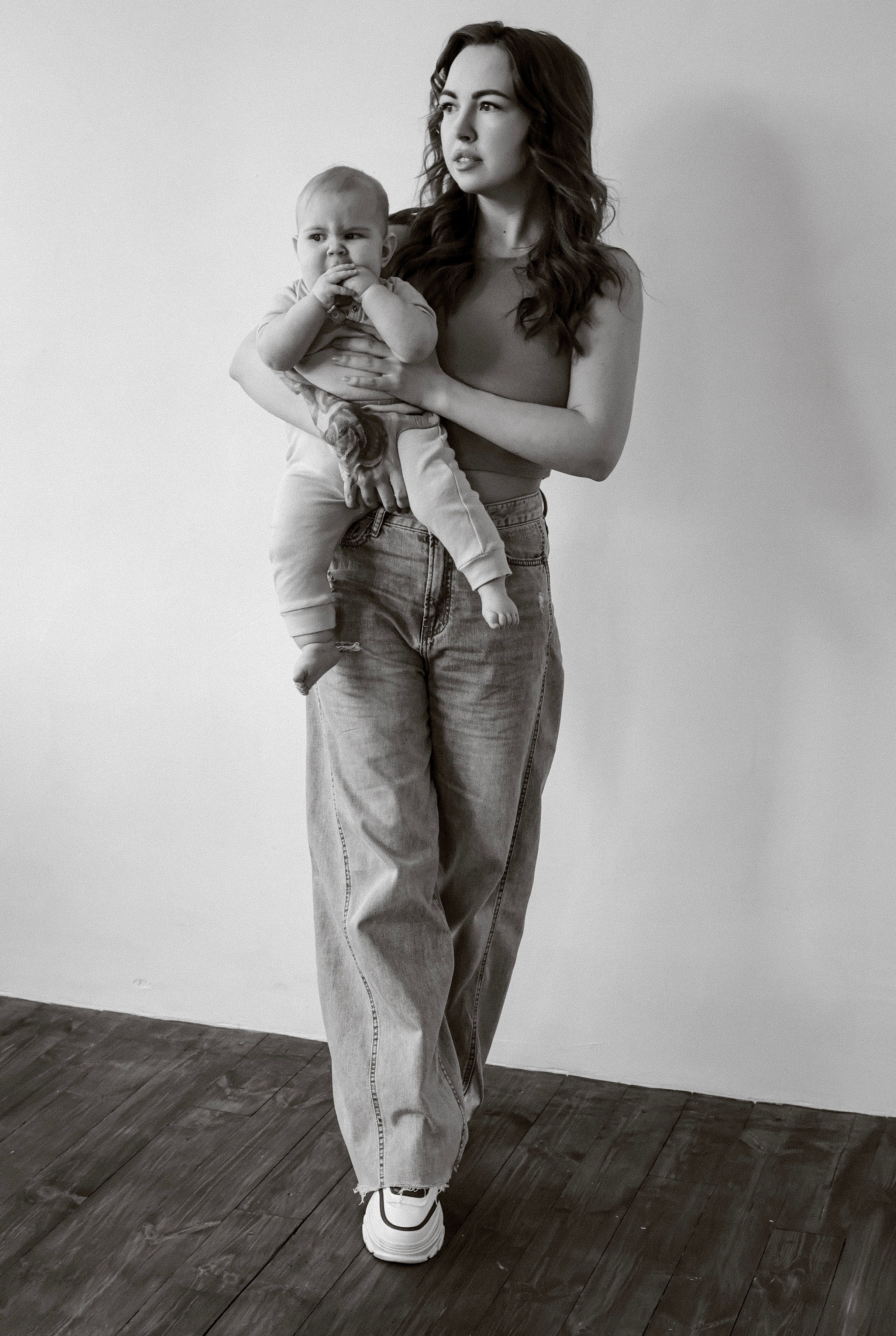 Анастасия и малышка Стеша. Phbyadel.wfolio.pro