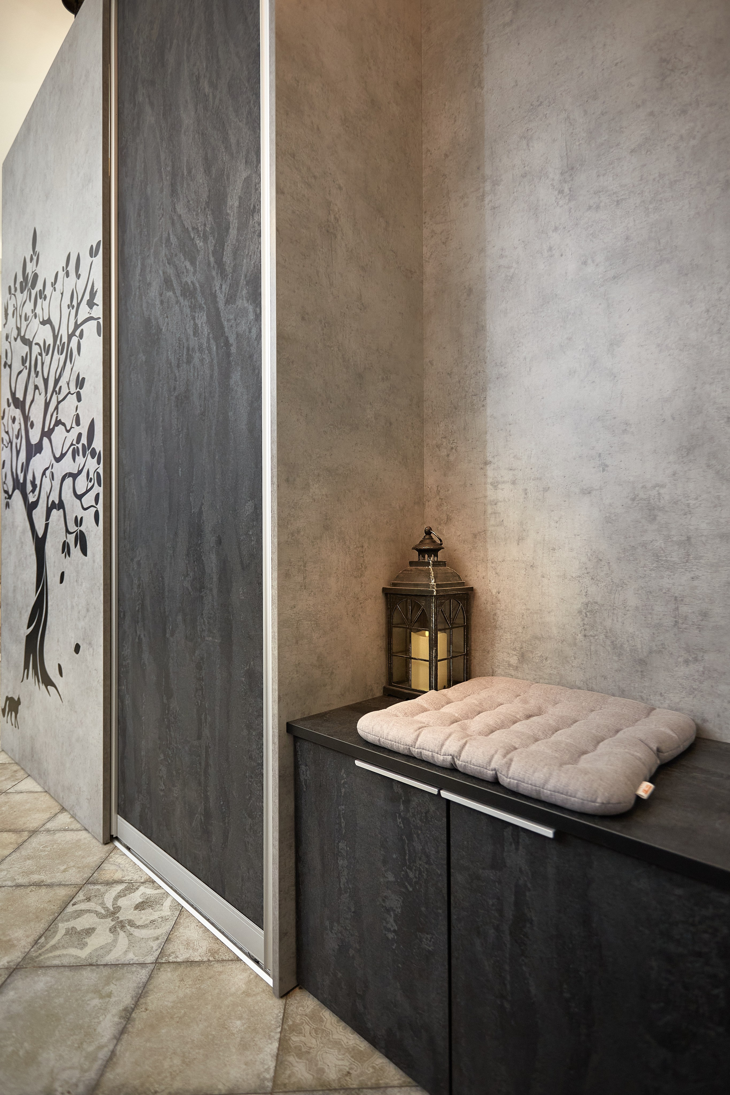 Гардеробная в прихожей. Мебель под заказ. Дрогичин