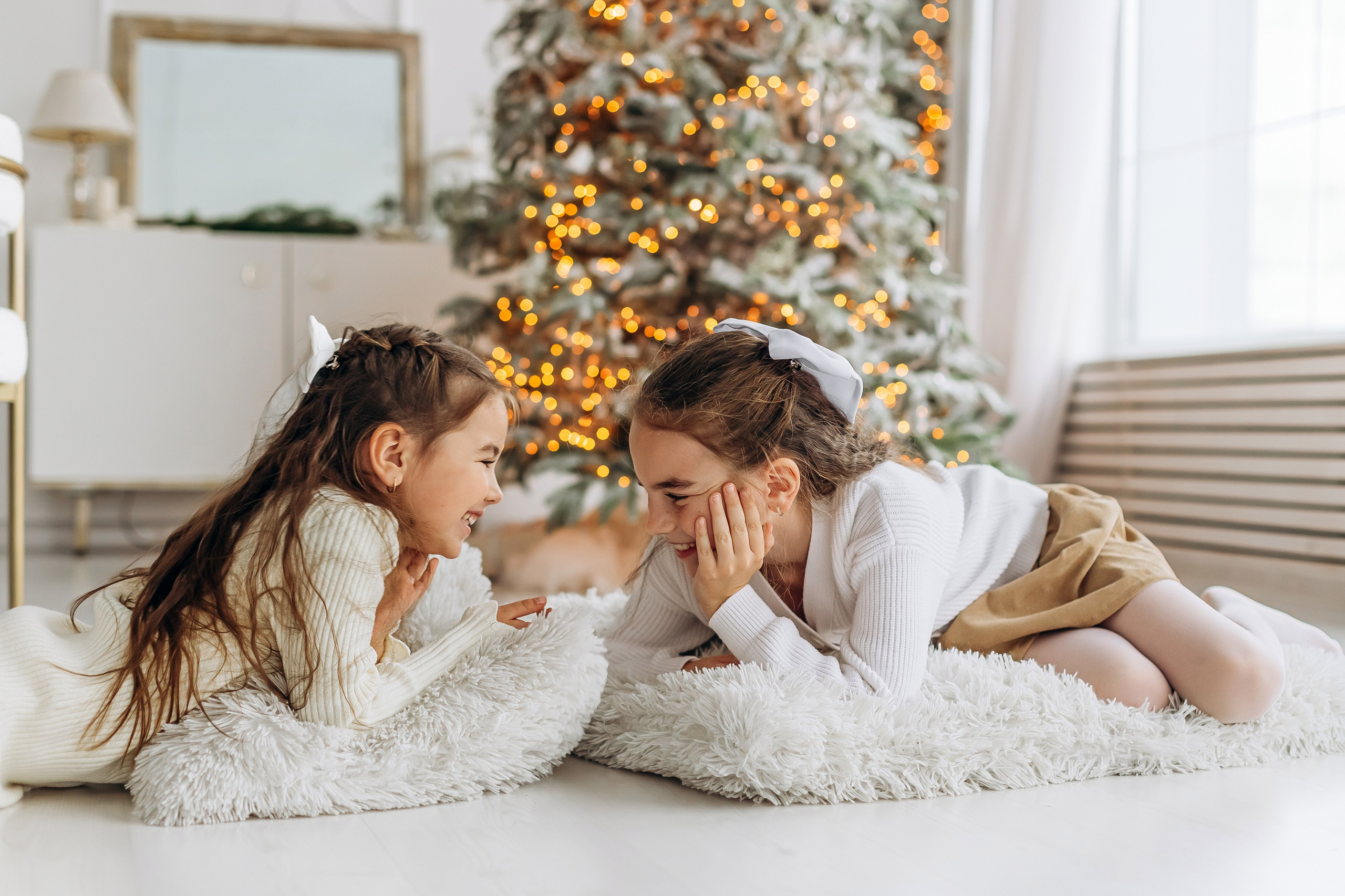 Семейная новогодняя фотосессия. Портретный и семейный фотограф в Минске