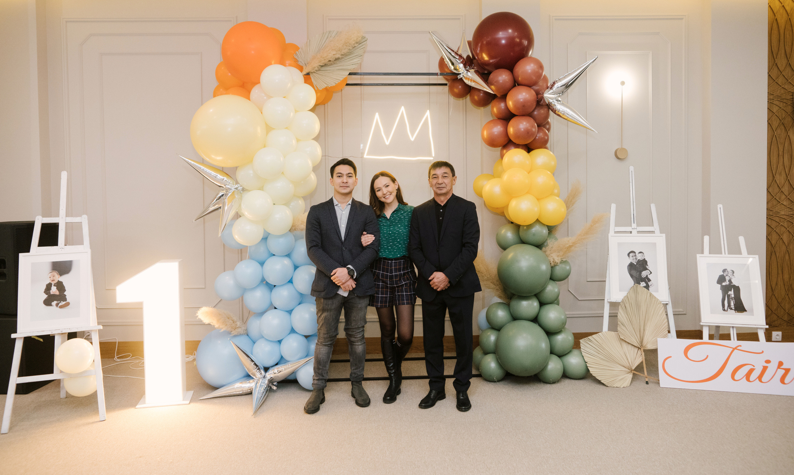 Годик, день рождения. Профессиональная съемка в Алматы