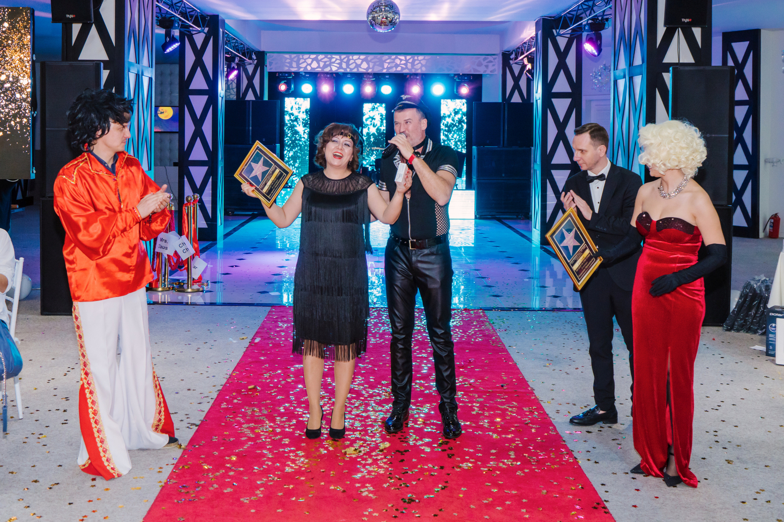 Новогодний корпоратив. Профессиональная съемка в Алматы