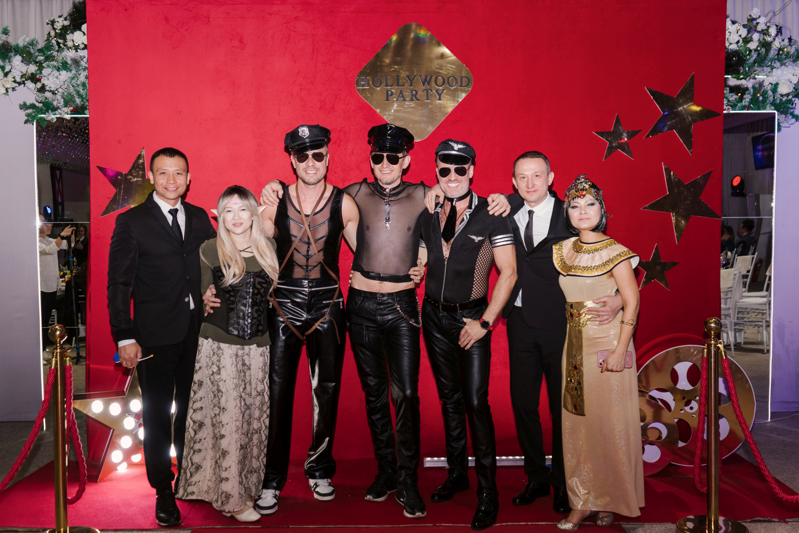 Новогодний корпоратив. Профессиональная съемка в Алматы