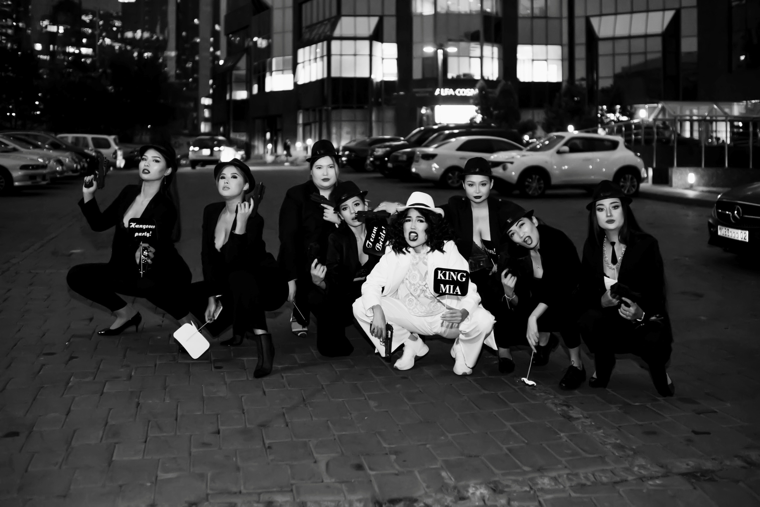 KING MIA девичник. Профессиональная съемка в Алматы