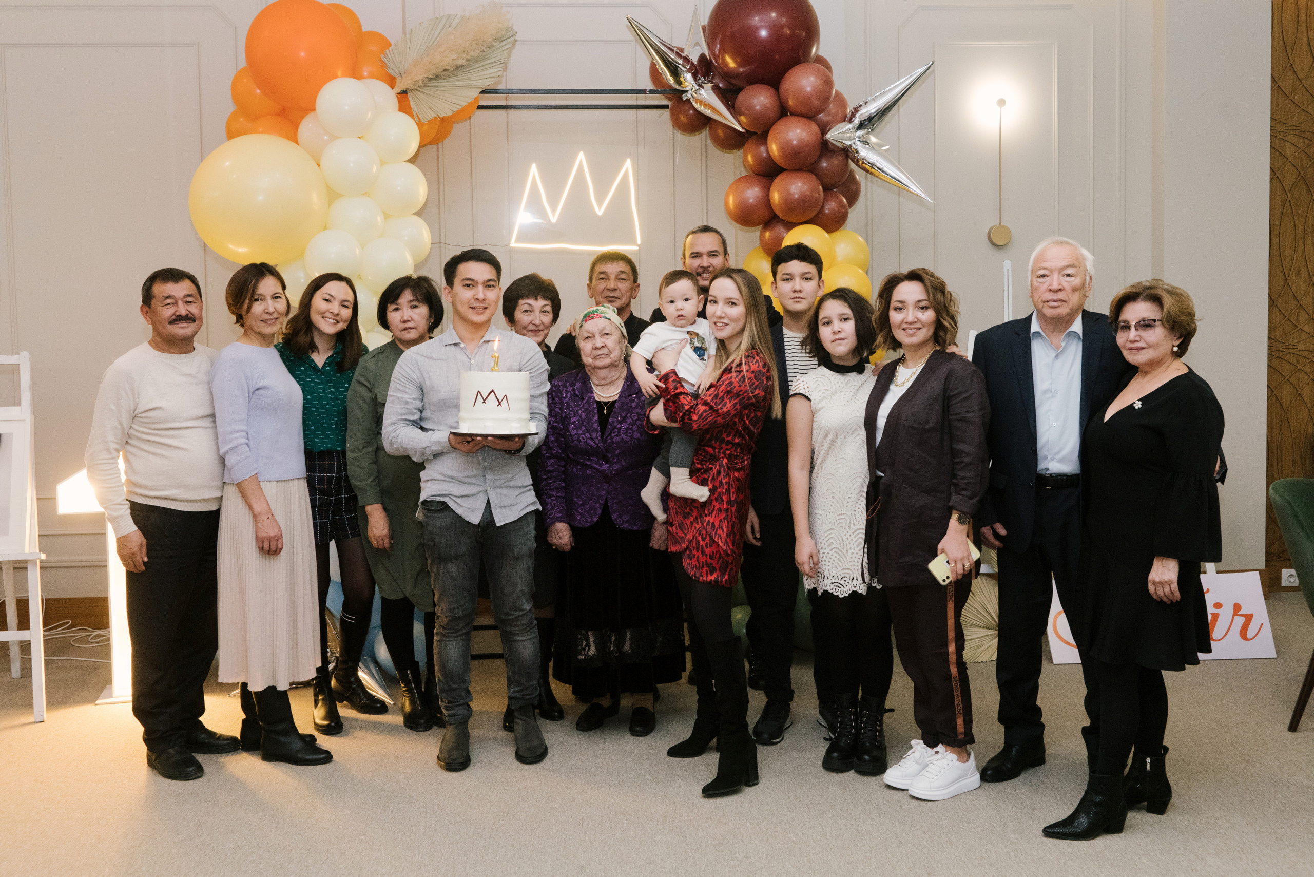 Годик, день рождения. Профессиональная съемка в Алматы