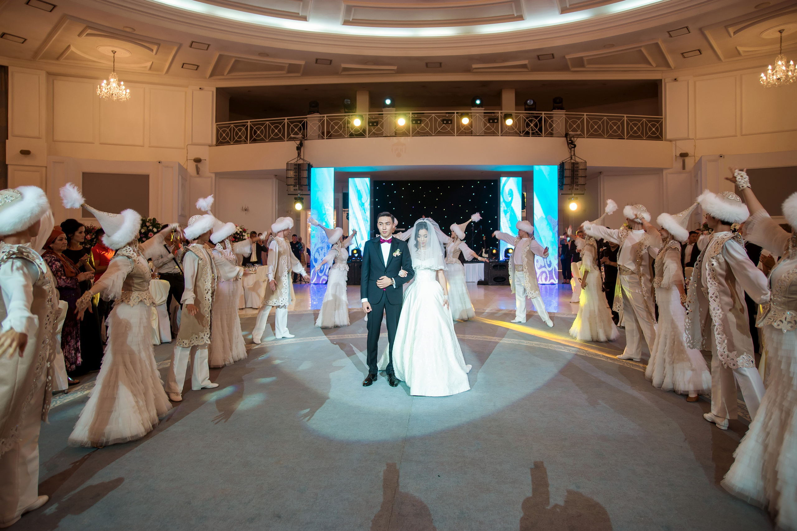 Свадьба Джахангира и Адель. Профессиональная съемка в Алматы