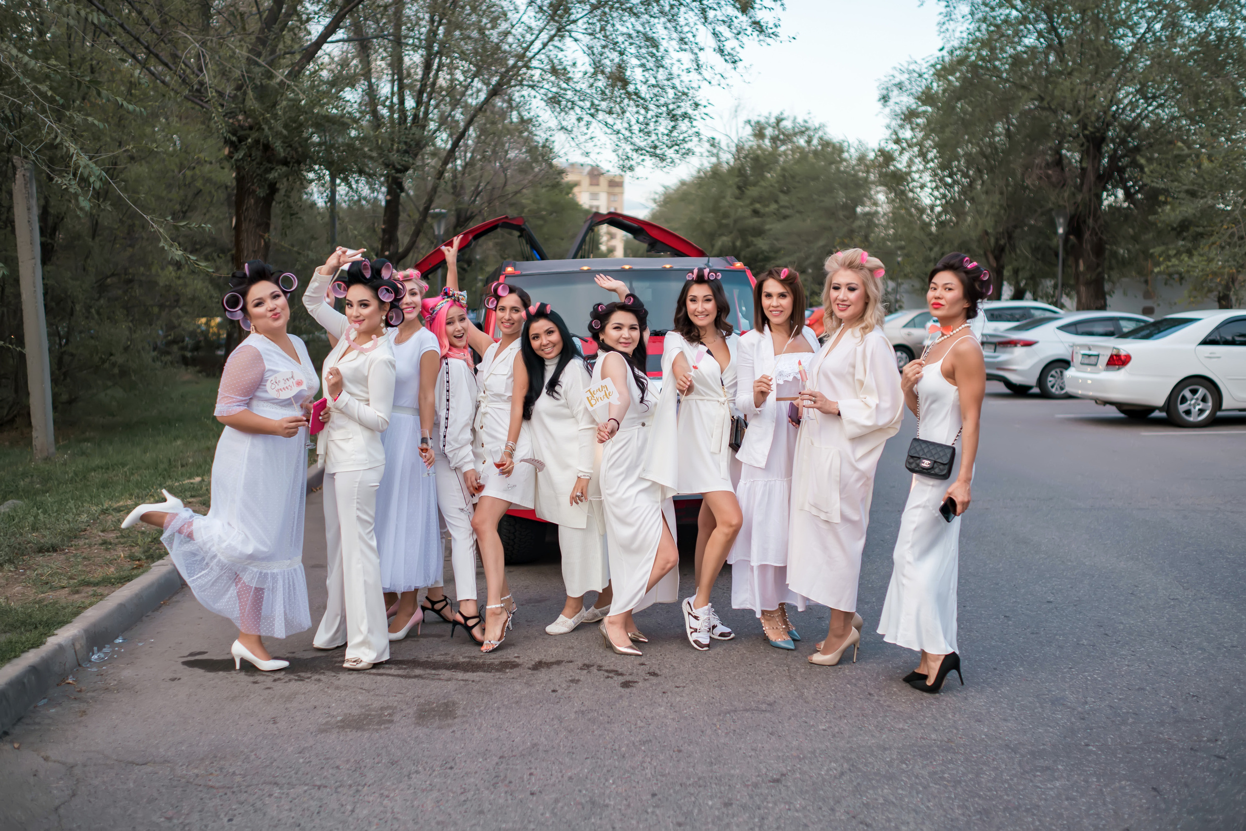 LUINA девичник. Профессиональная съемка в Алматы