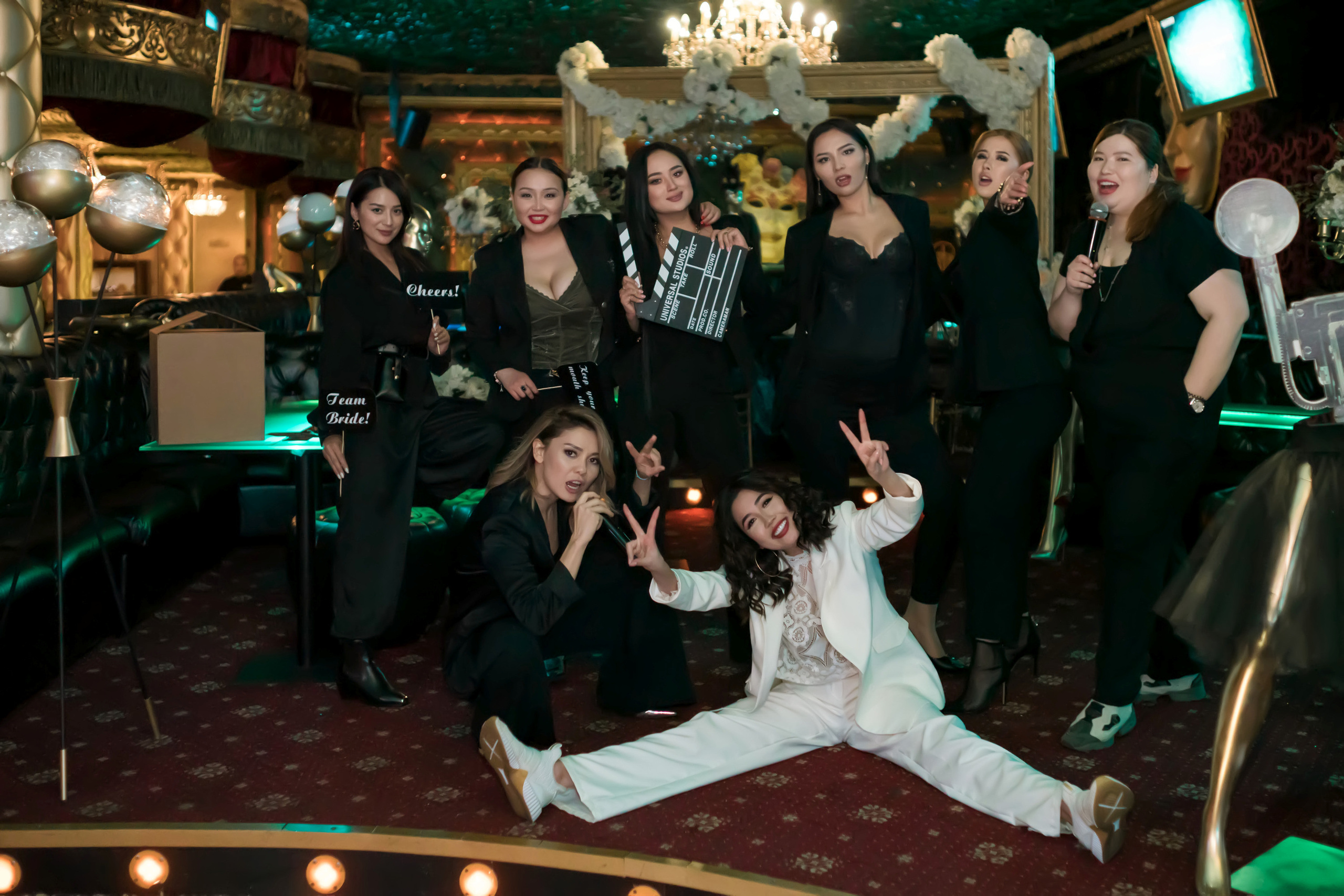 KING MIA девичник. Профессиональная съемка в Алматы