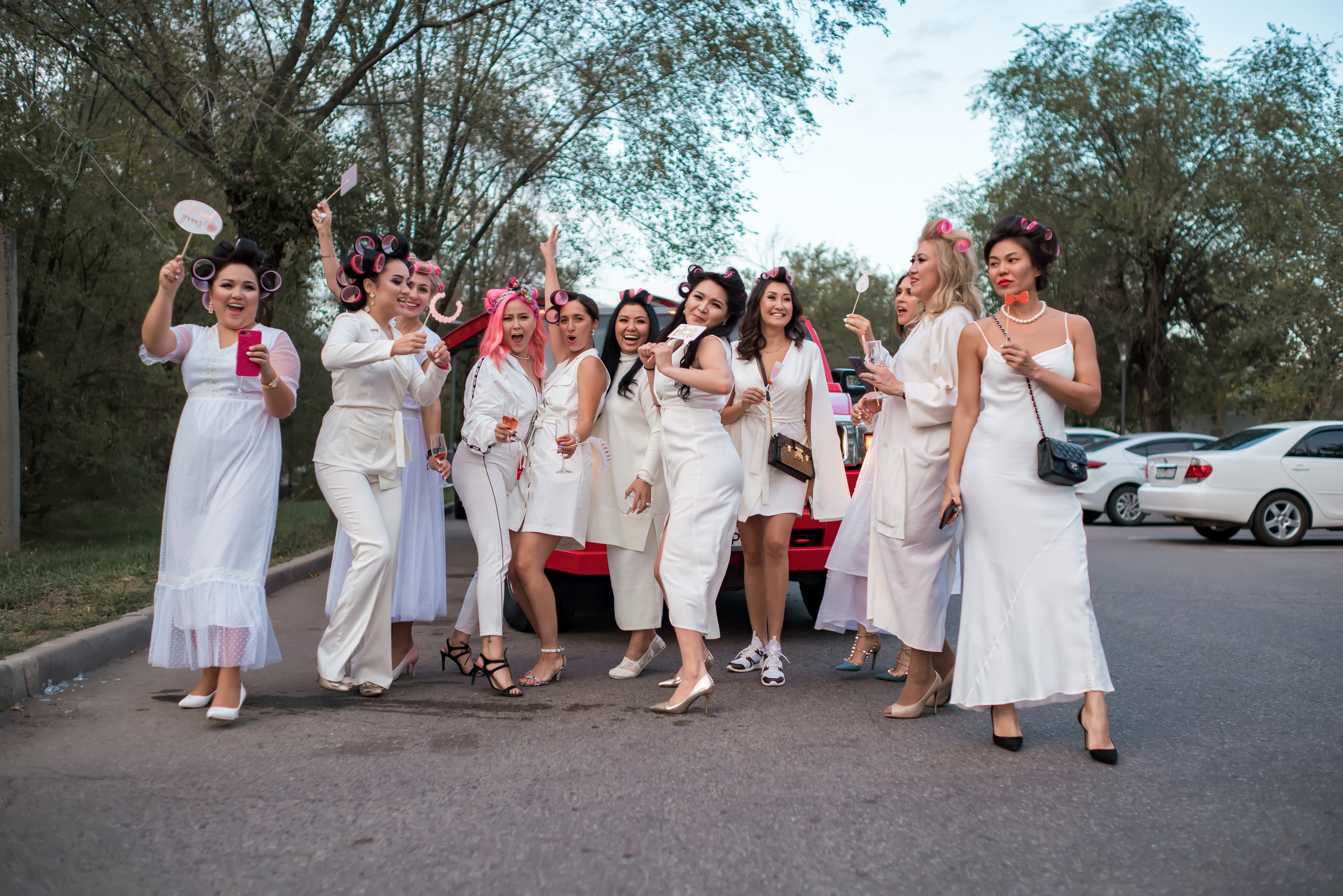 LUINA девичник. Профессиональная съемка в Алматы