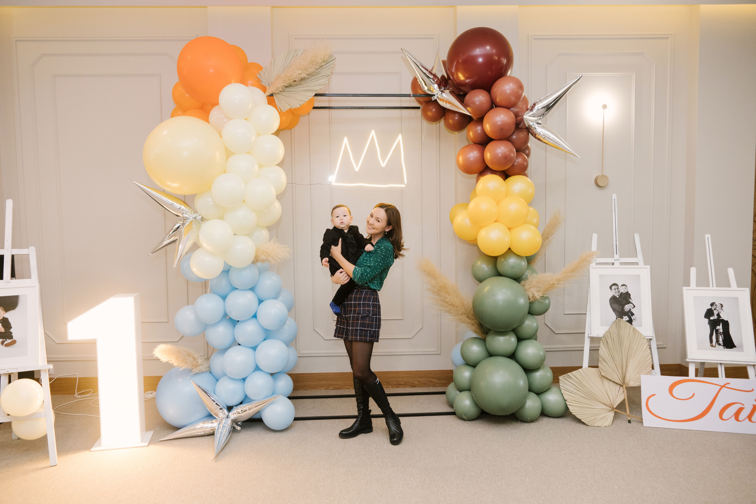 Годик, день рождения. Профессиональная съемка в Алматы