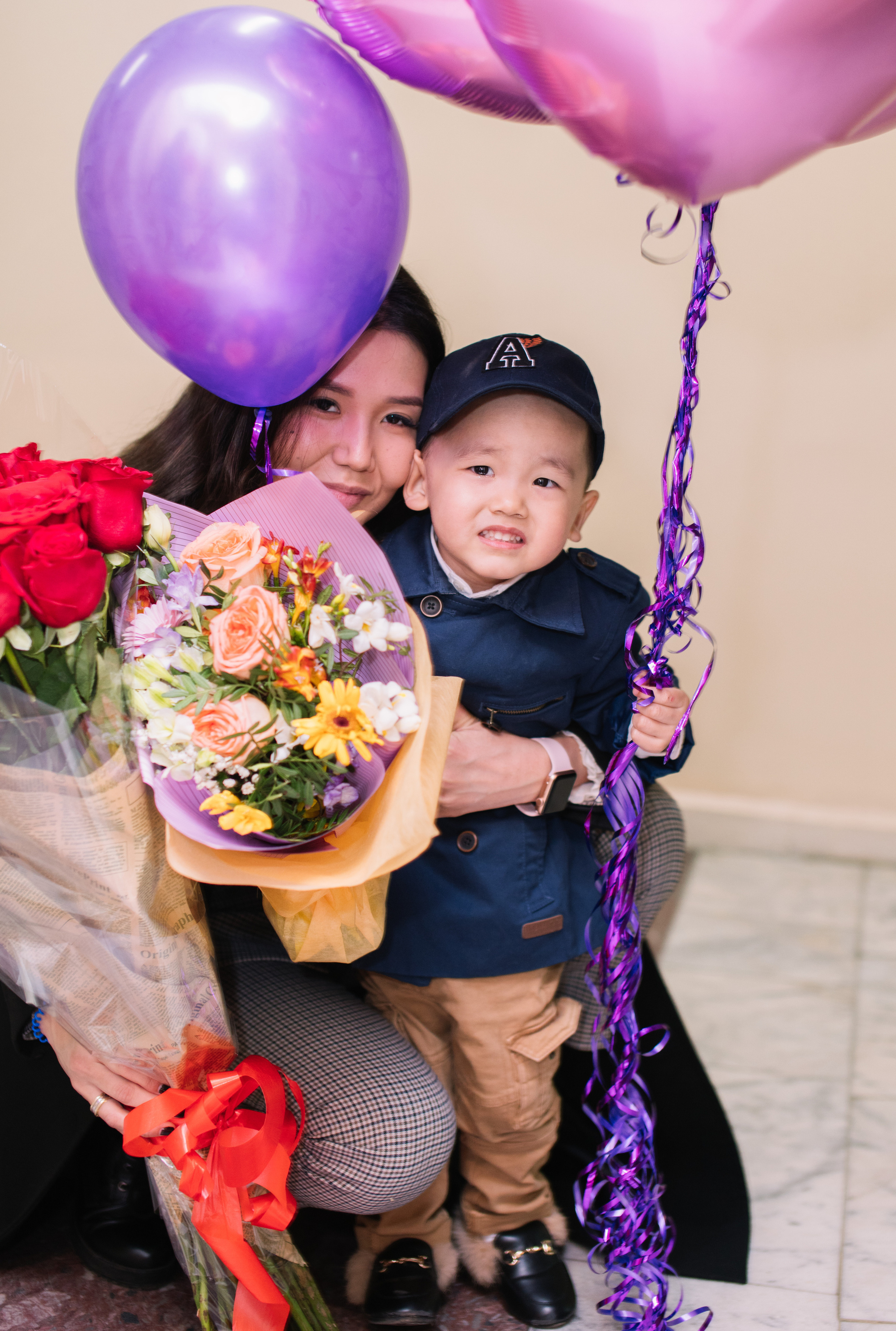 Выписка с роддома. Профессиональная съемка в Алматы