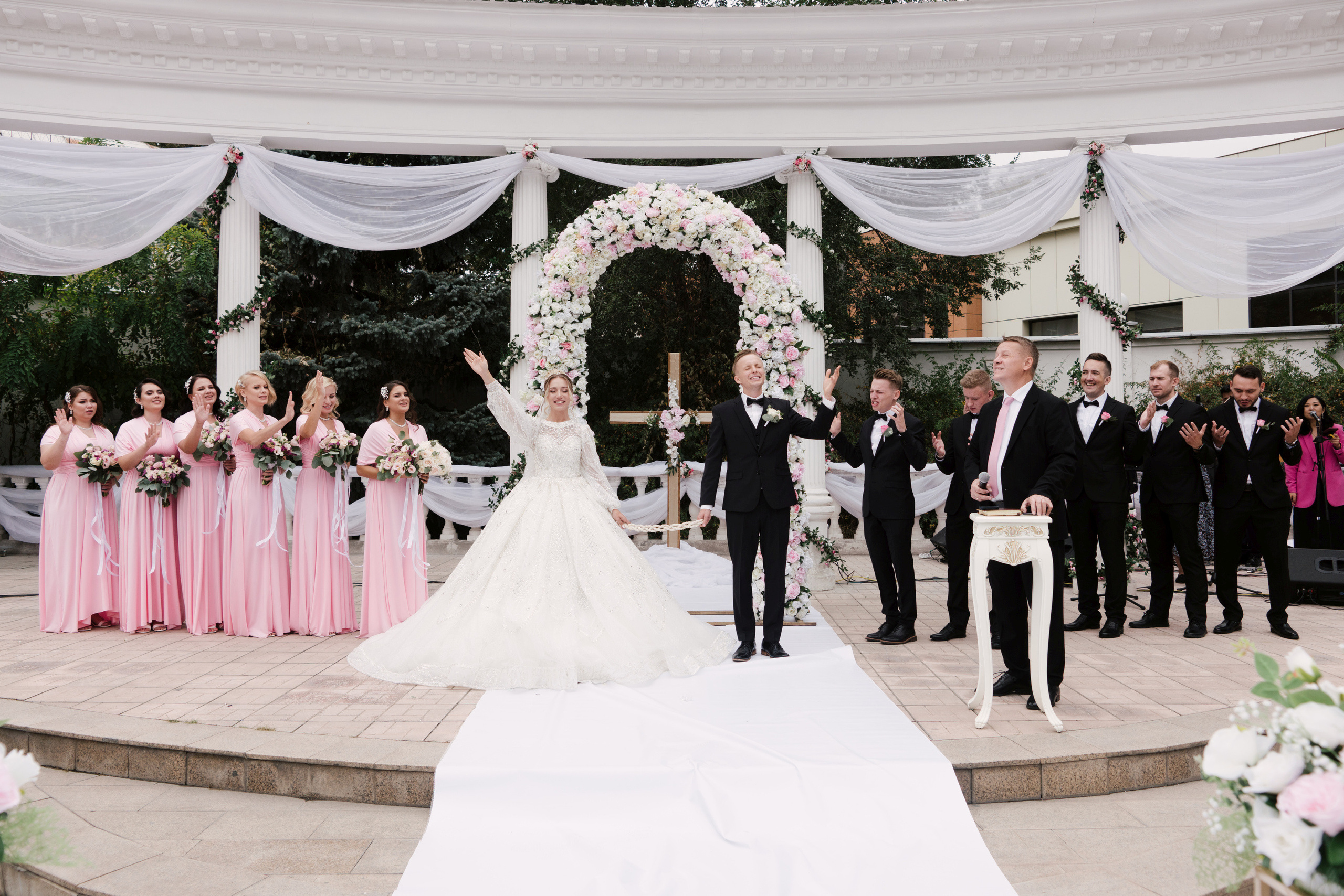 Свадьба Джошуа и Татьяны. Профессиональная съемка в Алматы