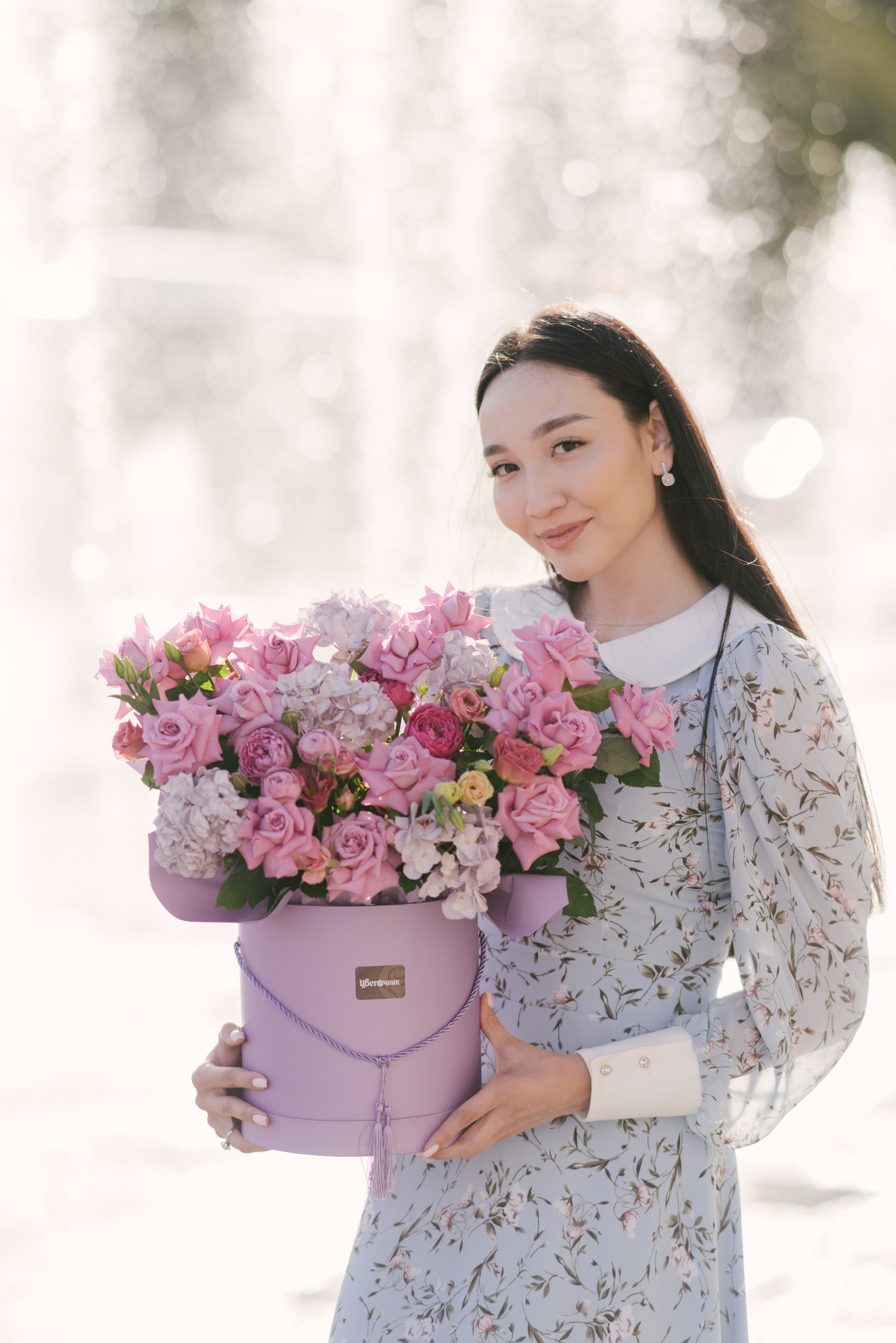 Цветочник. Профессиональная съемка в Алматы