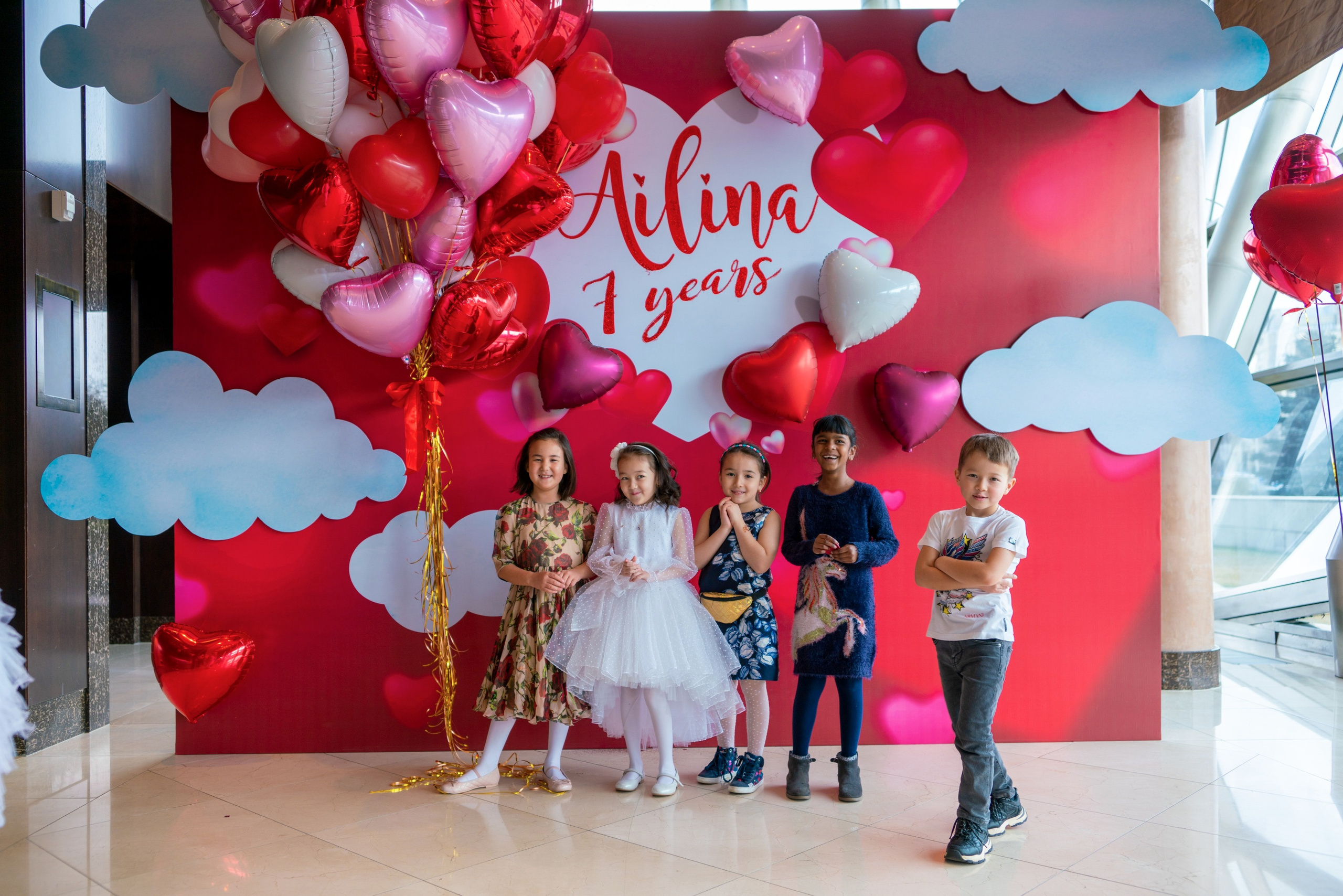 Детский день рождения 7 лет. Профессиональная съемка в Алматы