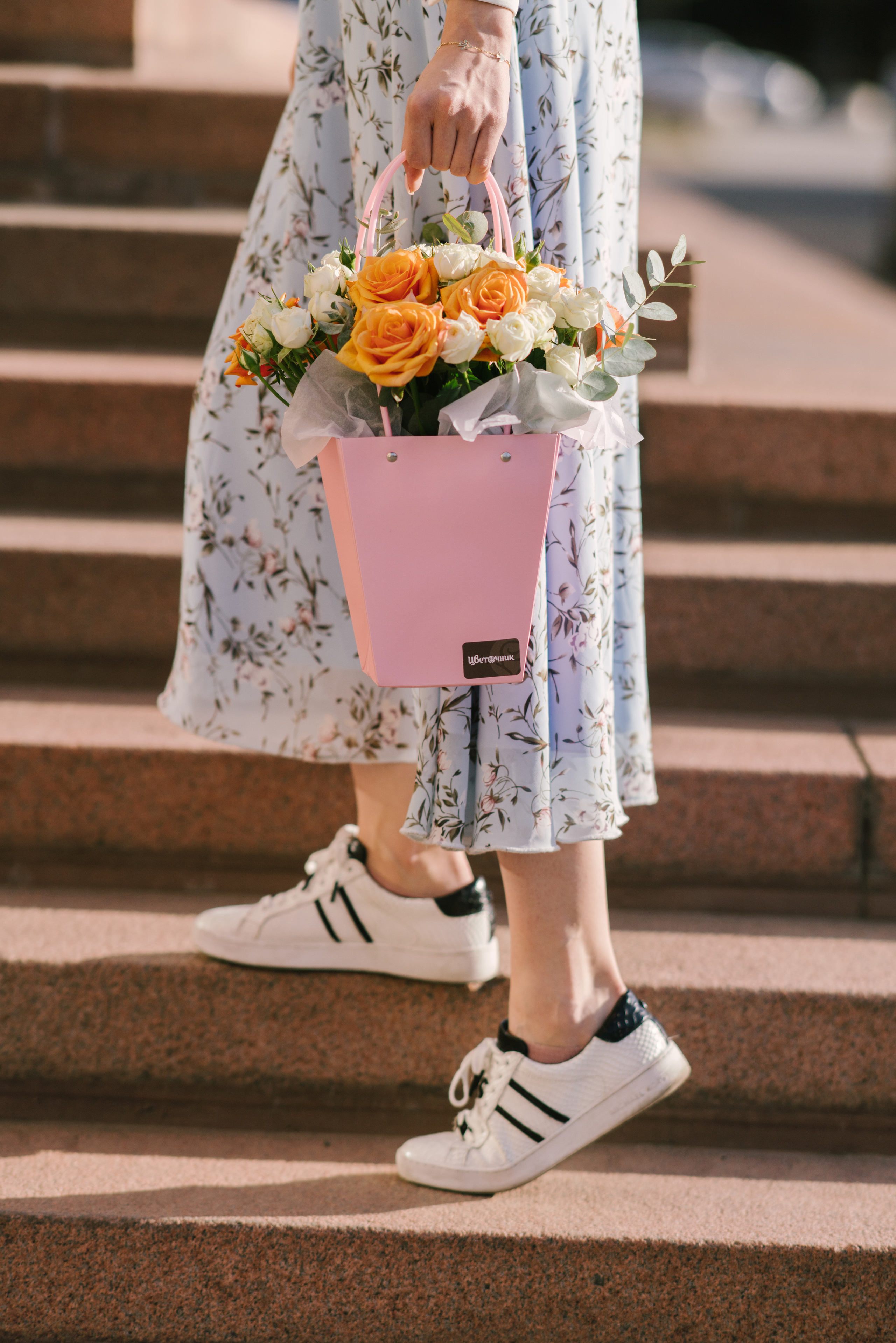 Цветочник. Профессиональная съемка в Алматы