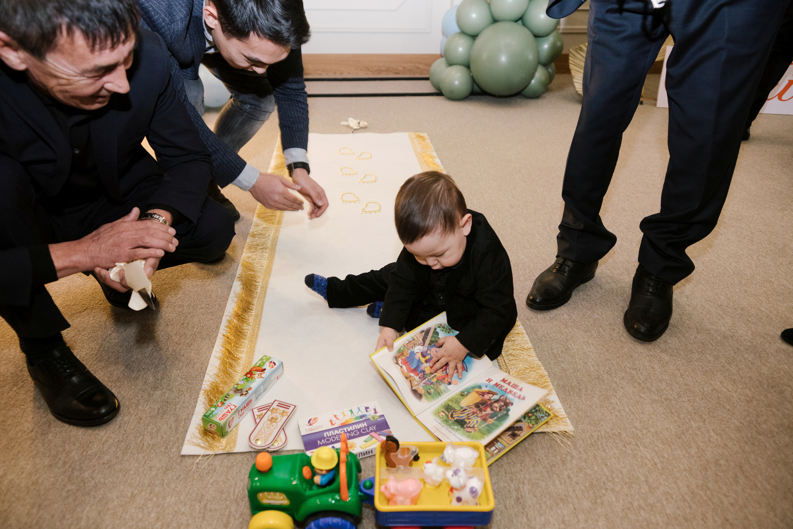 Годик, день рождения. Профессиональная съемка в Алматы