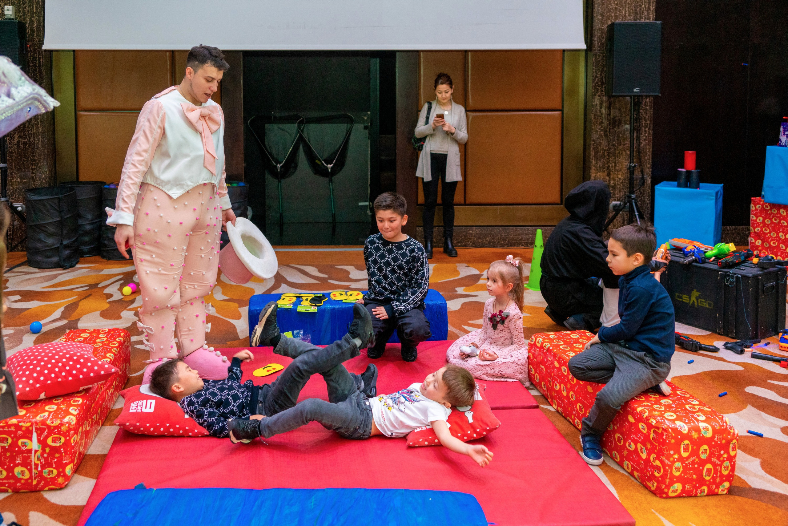 Детский день рождения 7 лет. Профессиональная съемка в Алматы