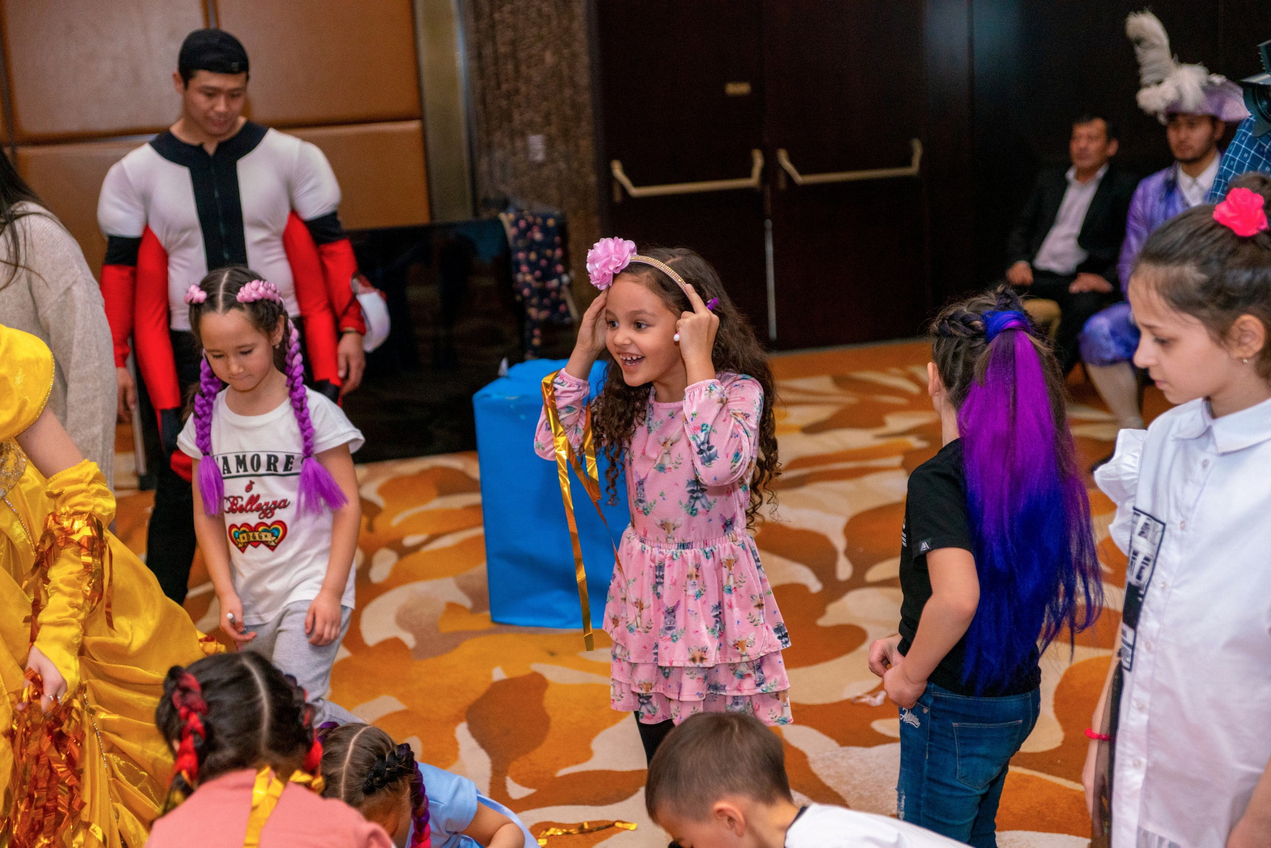 Детский день рождения 7 лет. Профессиональная съемка в Алматы