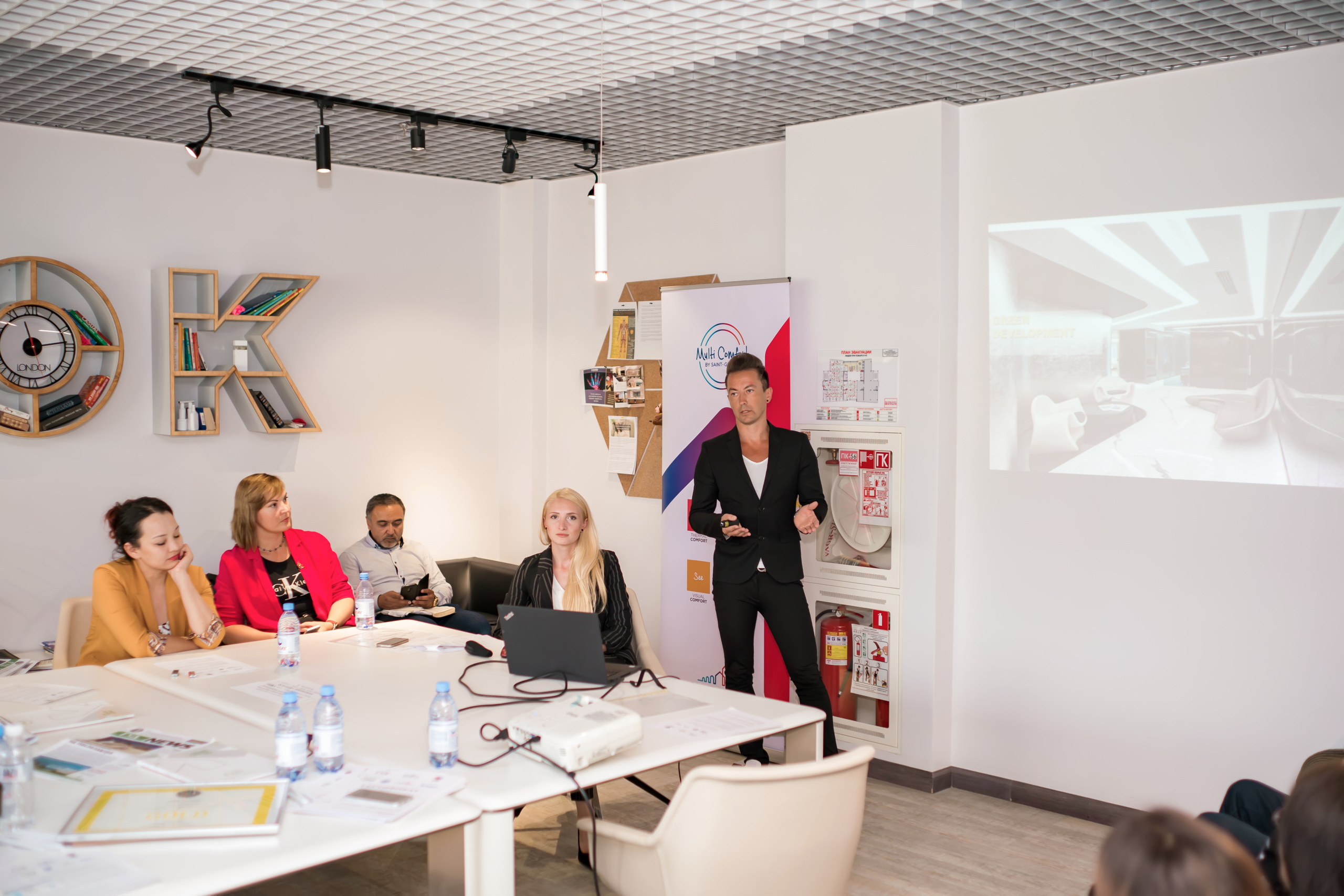 SAINT-GOBAIN семинар. Профессиональная съемка в Алматы