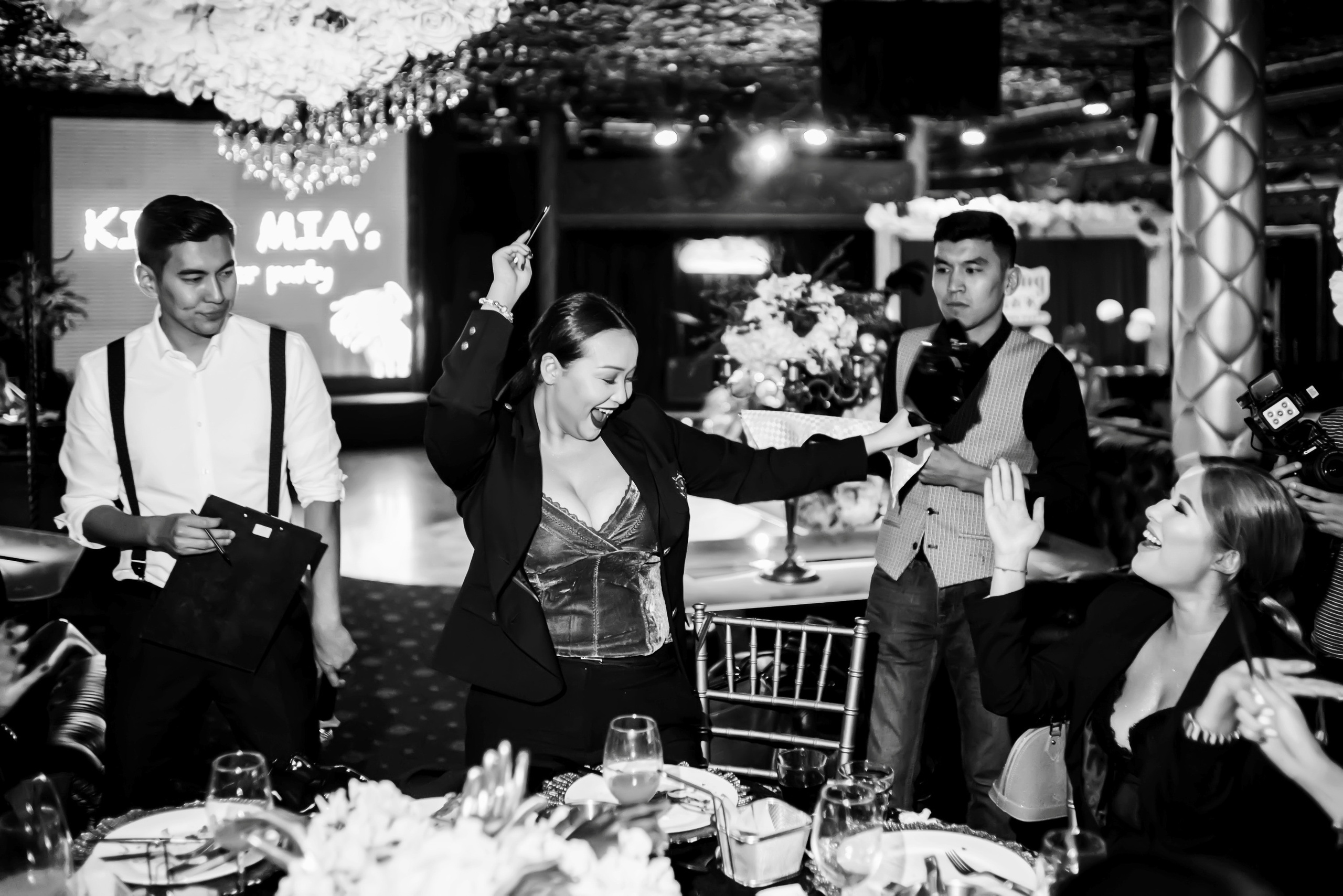 KING MIA девичник. Профессиональная съемка в Алматы