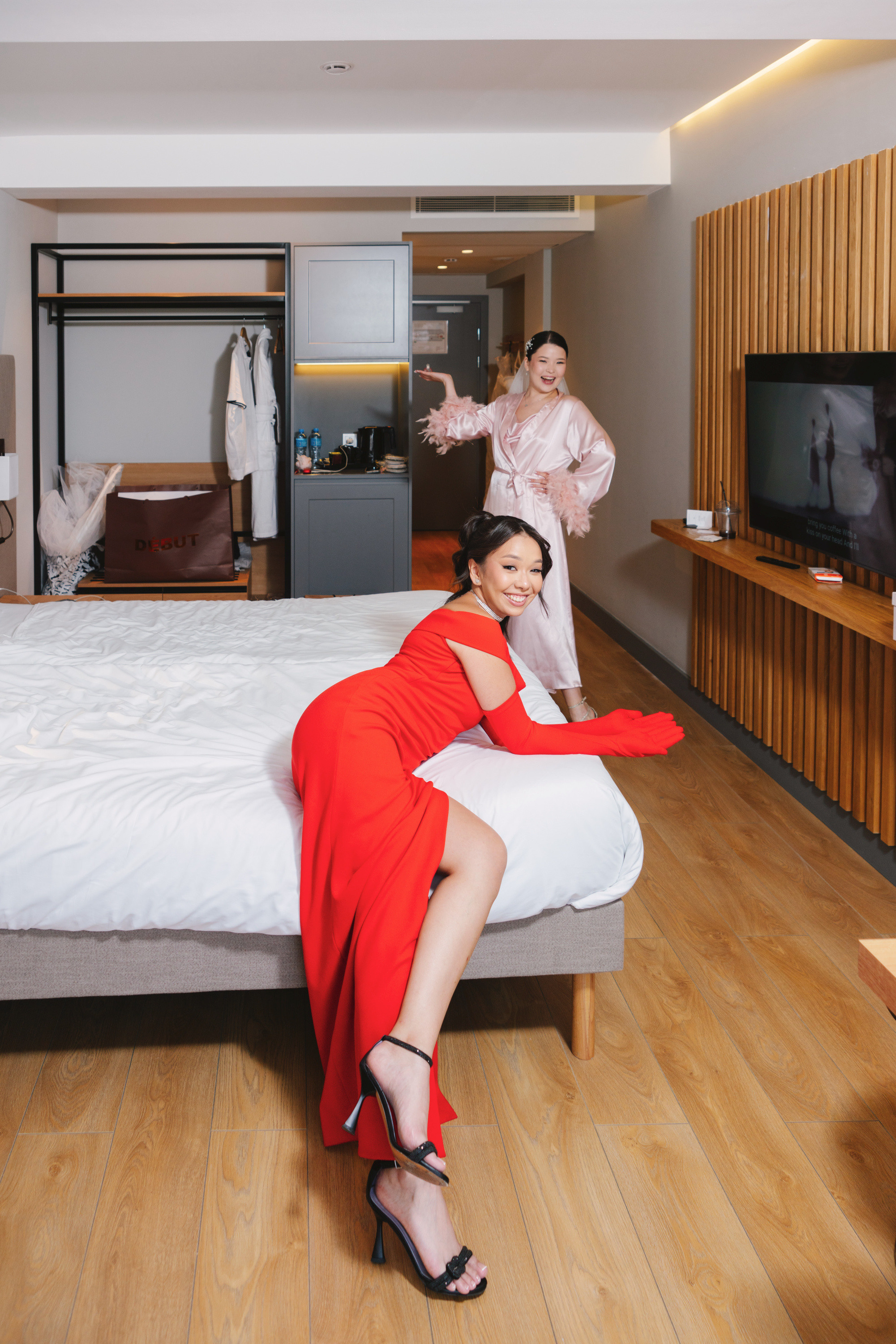 Свадебные сборы. Профессиональная съемка в Алматы